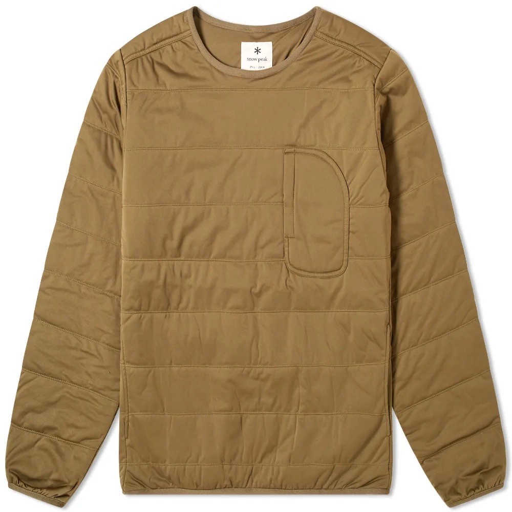 Snow Peak - Flexible Insulated Pullover Camel/Brown Small - 1