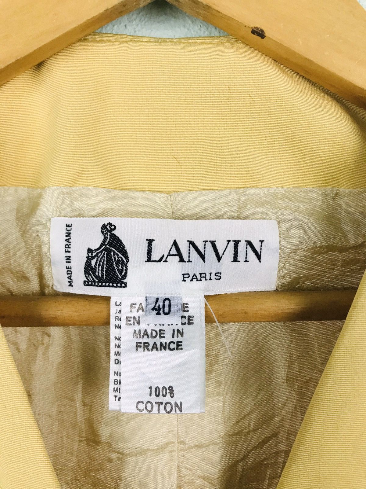 Lanvin Paris jacket with gold button - gh1519 - 4
