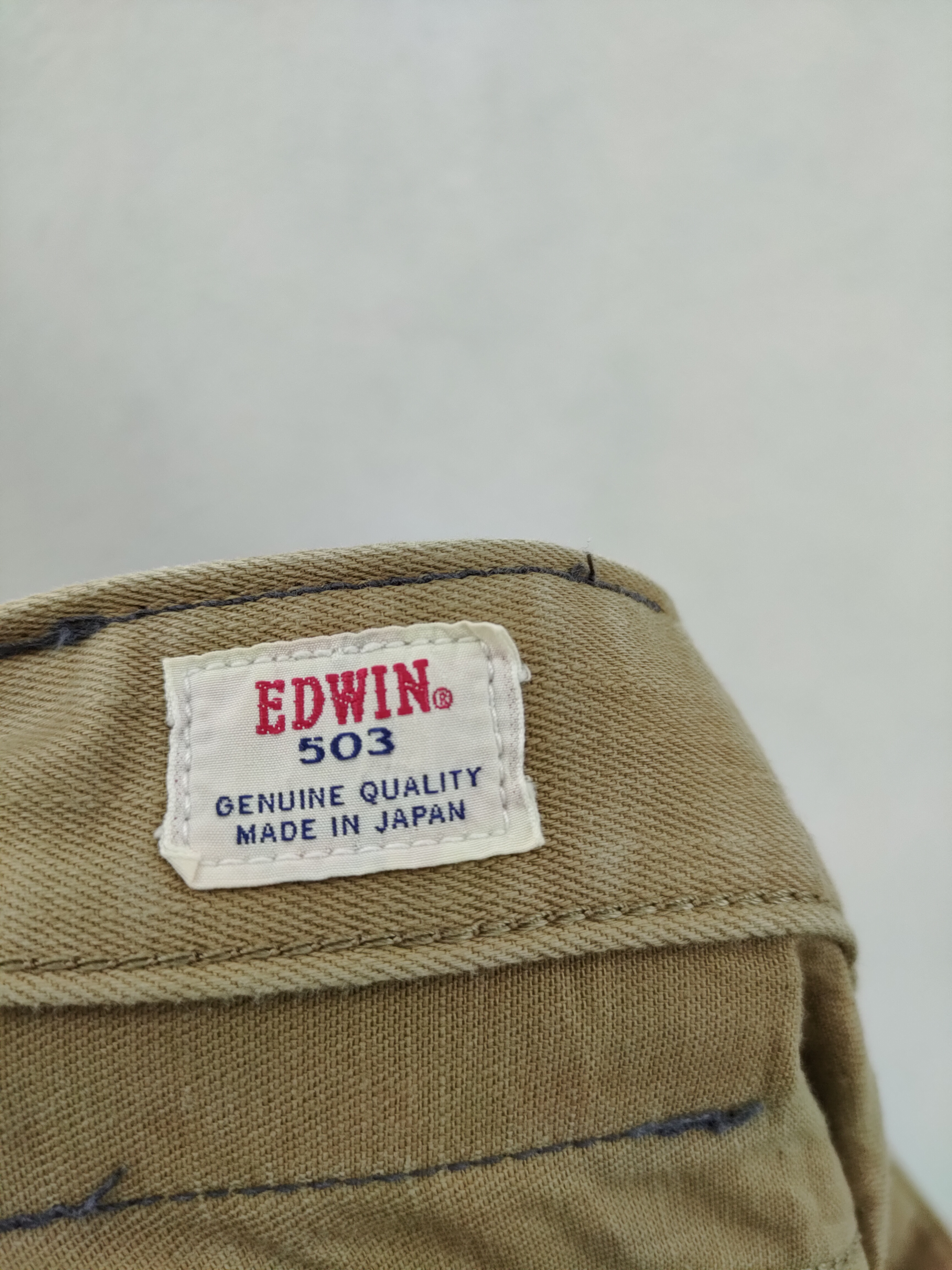 Edwin - Edwin Denim Pants Minimalist Design - 11