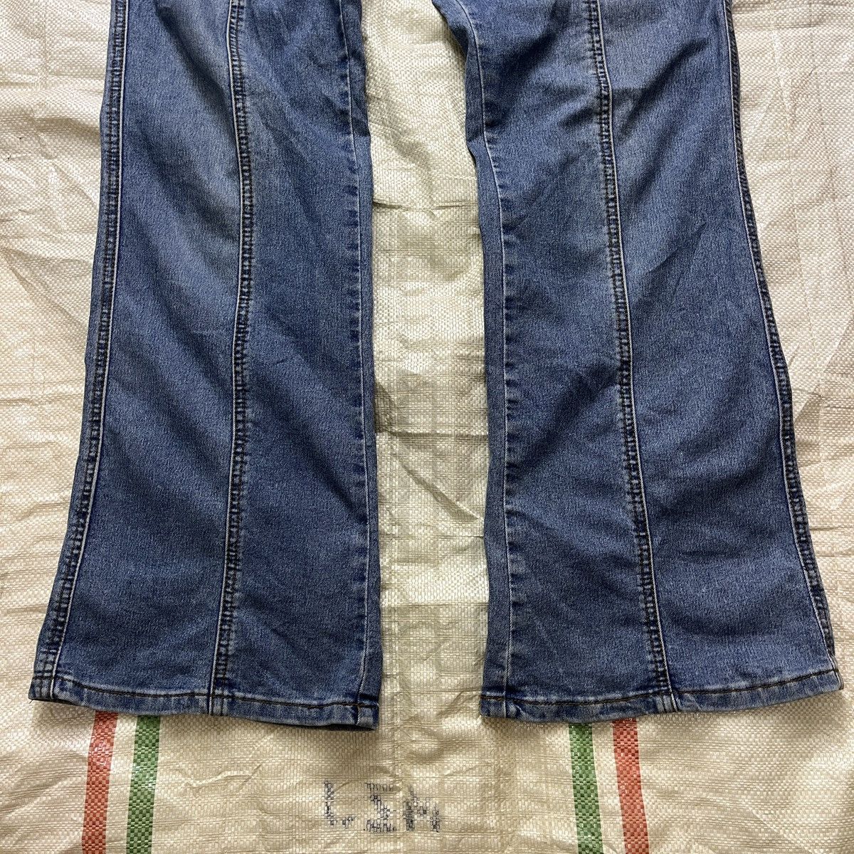Flared Boot Cut Denim Jeans Japanese Brand - 13