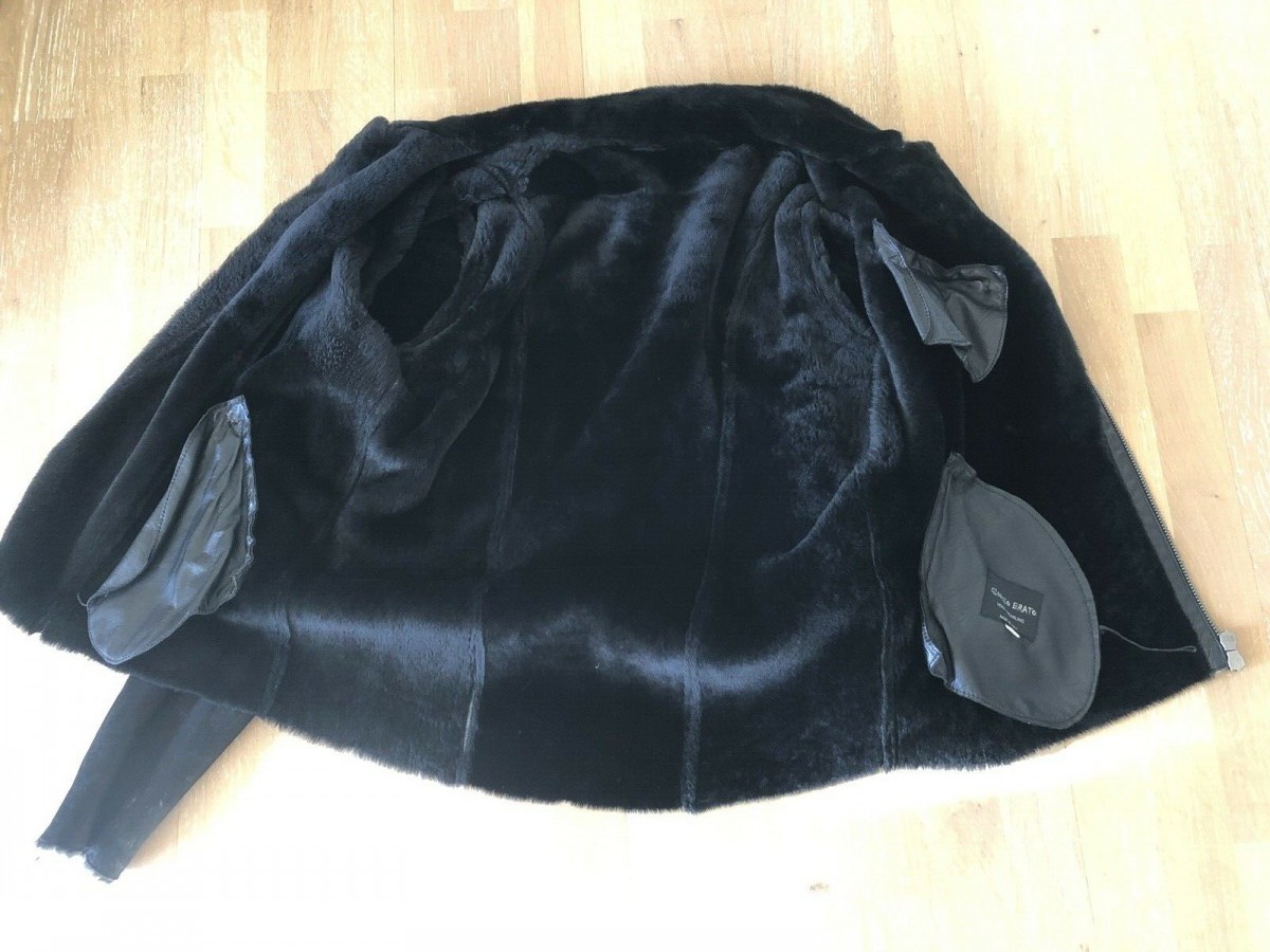 Giorgio Brato - Handmade Sheepskin Shearling Leather Lambskin Jacket - 4