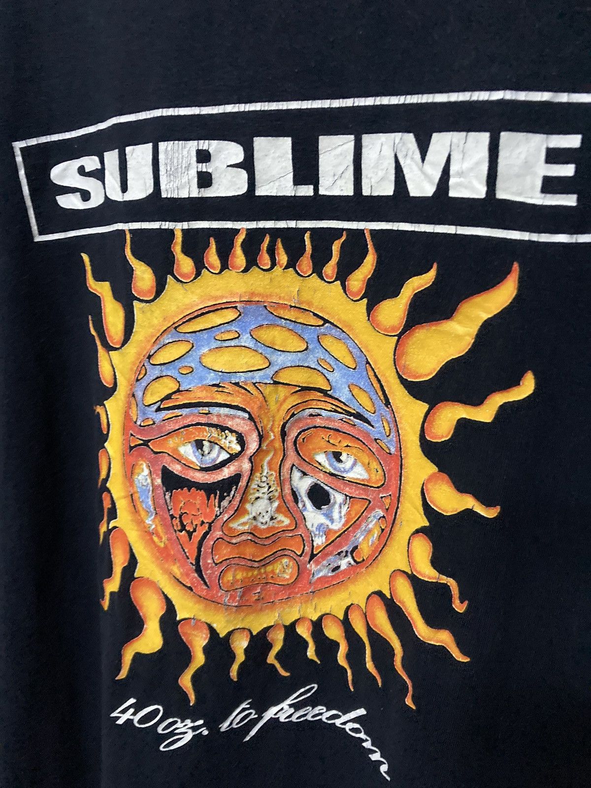 Vintage Sublime 40oz To Freedom Studio Album Tshirt - 4