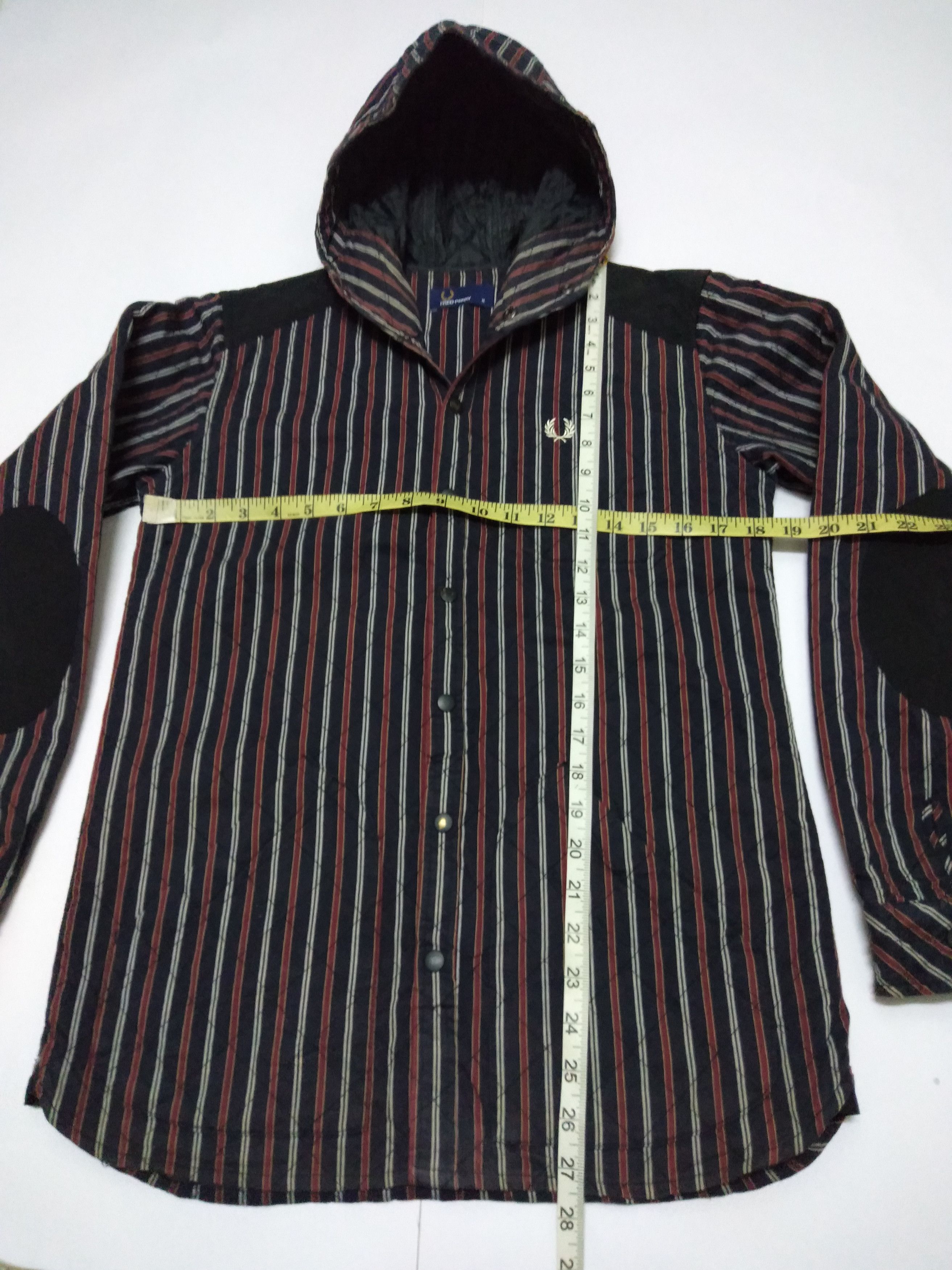 Snap button Jacket stripe design - 7