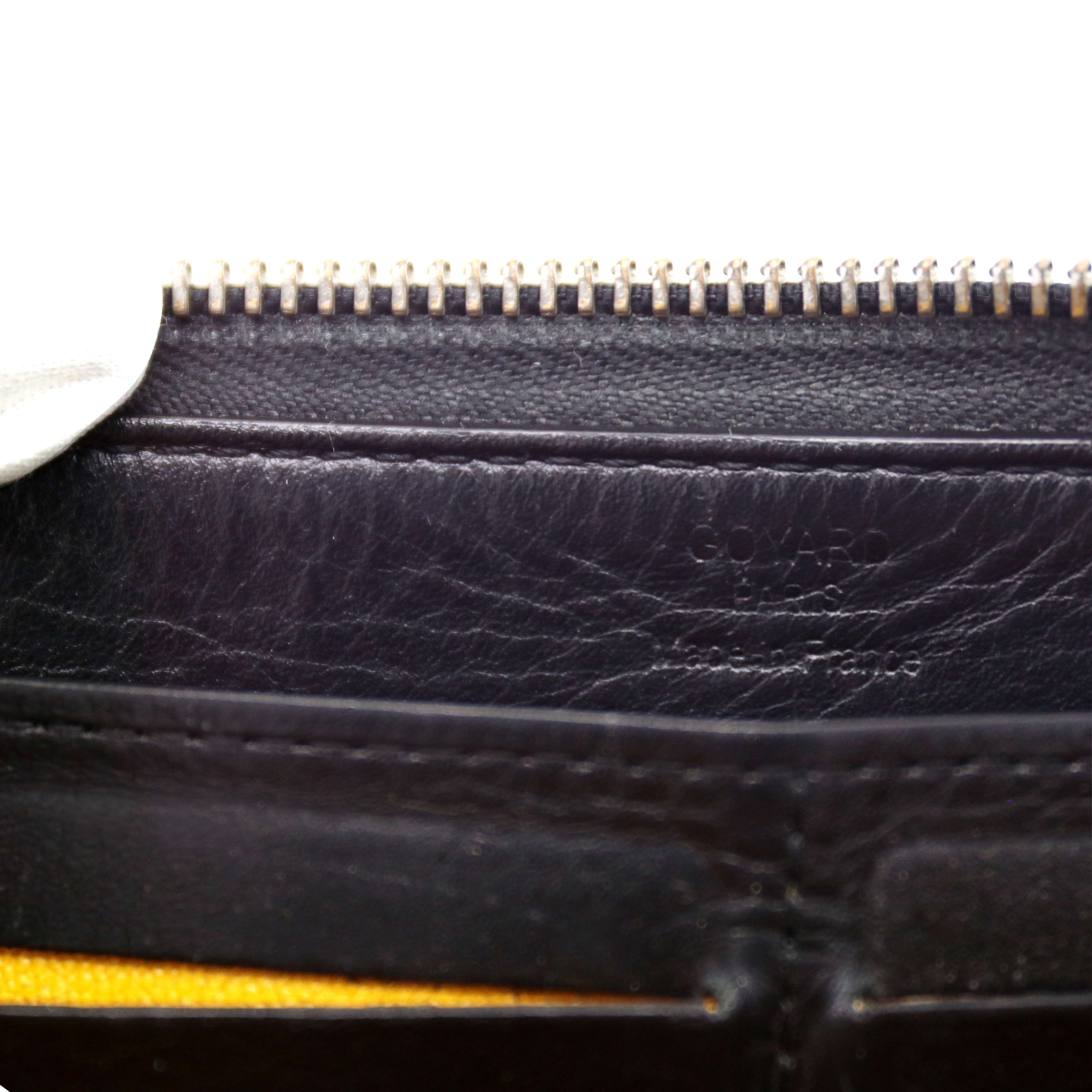 Goyard Matignon Zipped Wallet - Black Goyardine - 11