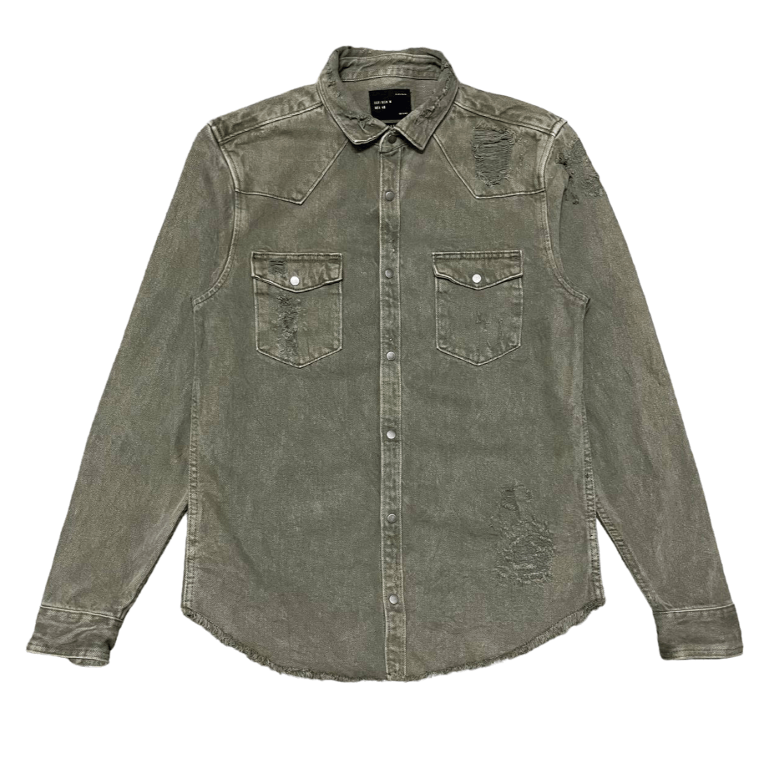 Vintage Zara Men Relaxing Fit Trashed Inspired Undercover - 1