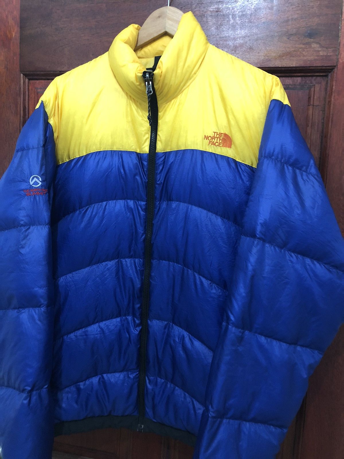 Vintage The North Face Down Puffer Jacket Nice Colour - 5