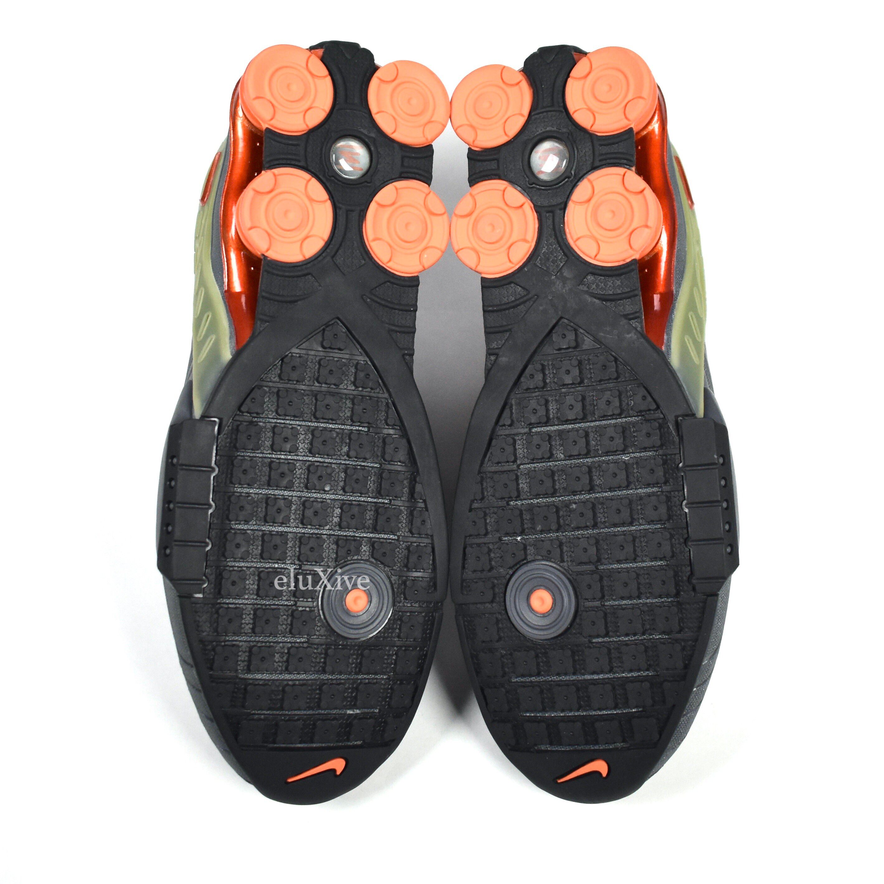 2001 Nike Shox XT IV Unreleased Graphite Flash Orange DS - 7