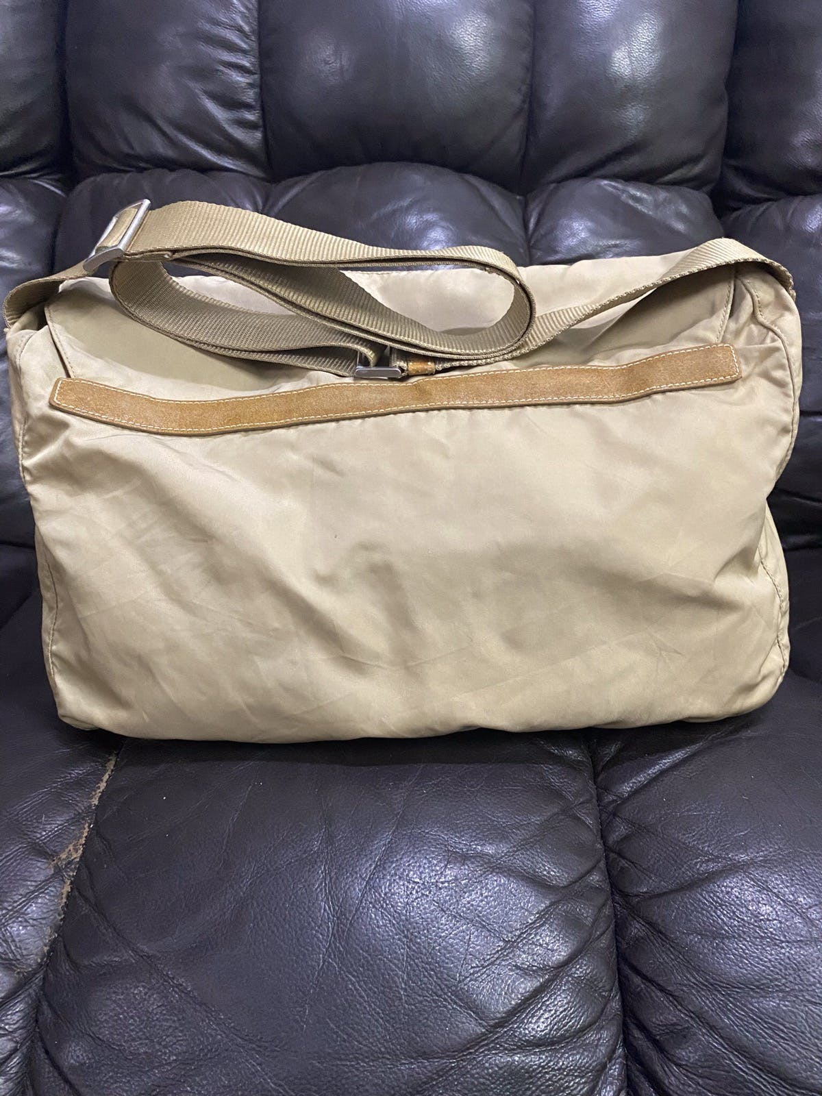 Authentic Prada Tessuto Nyalon Messenger Shoulder Bag - 3