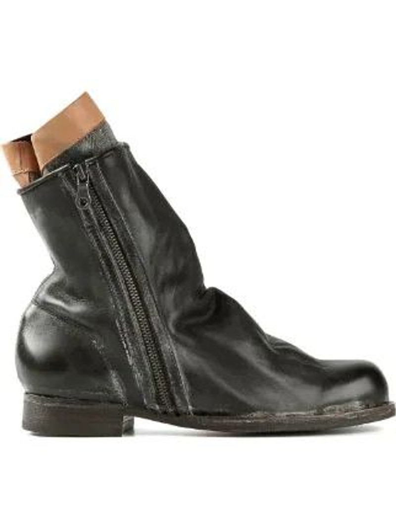 GRAIL!AW09 Distressed layered boots - 1