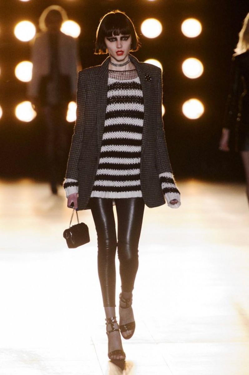 Boat Neck Loose Knit Jumper/Sweater Kurt Cobain Grunge - 8