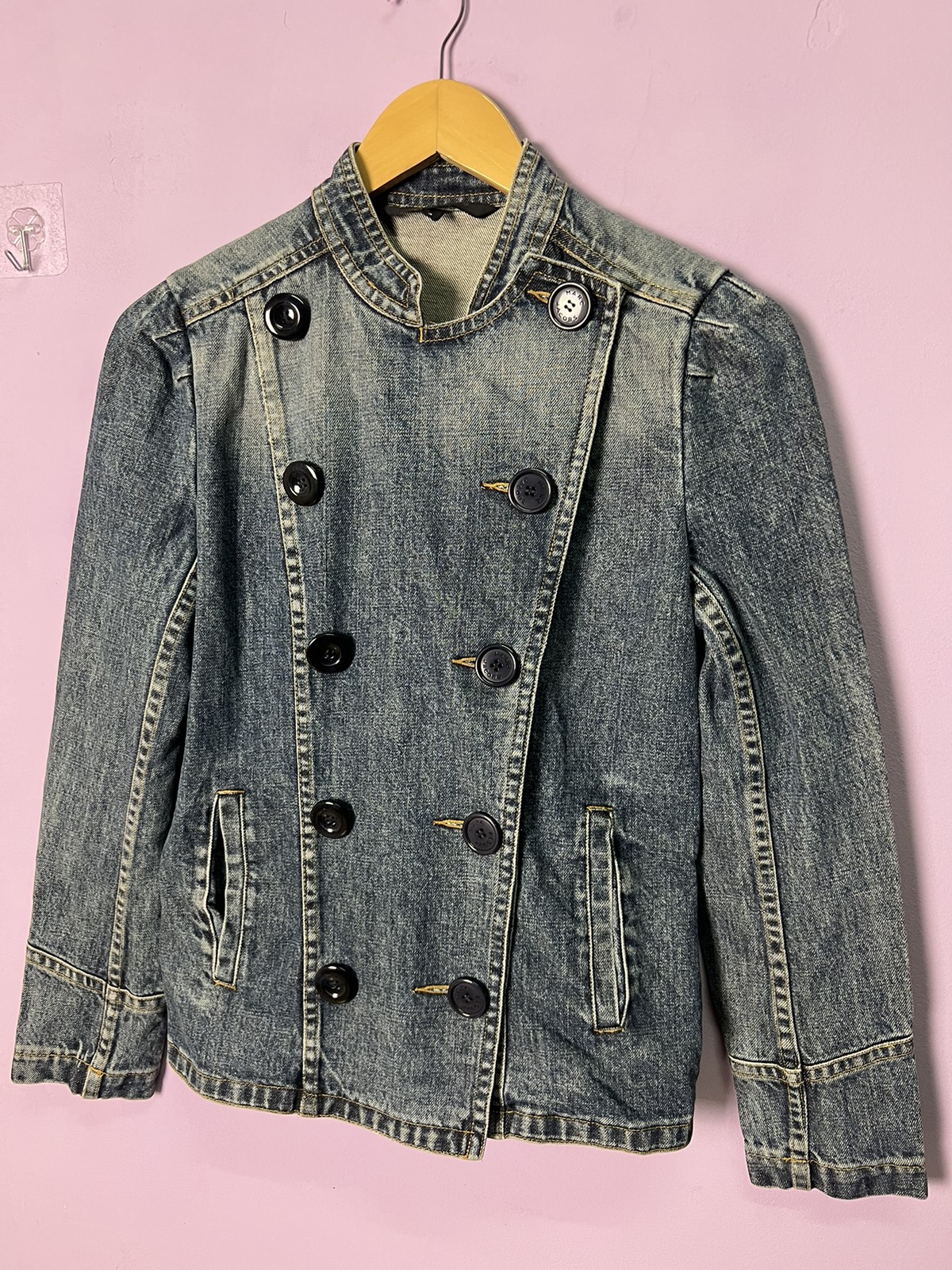 🔥Marc Jacobs Double Breasted Denim Jacket - 6