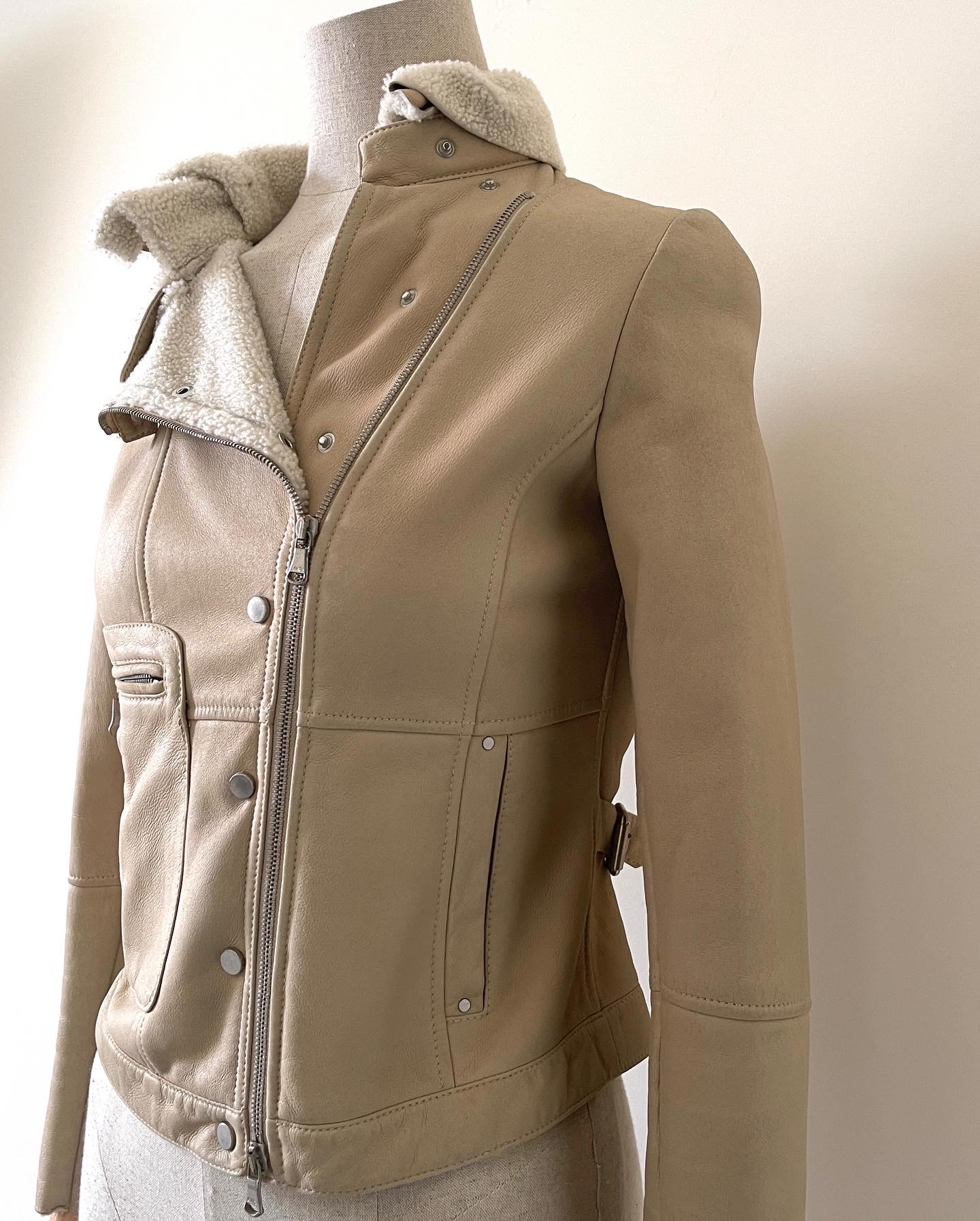 Brunello Cucinelli sheepskin women's jacket - 3