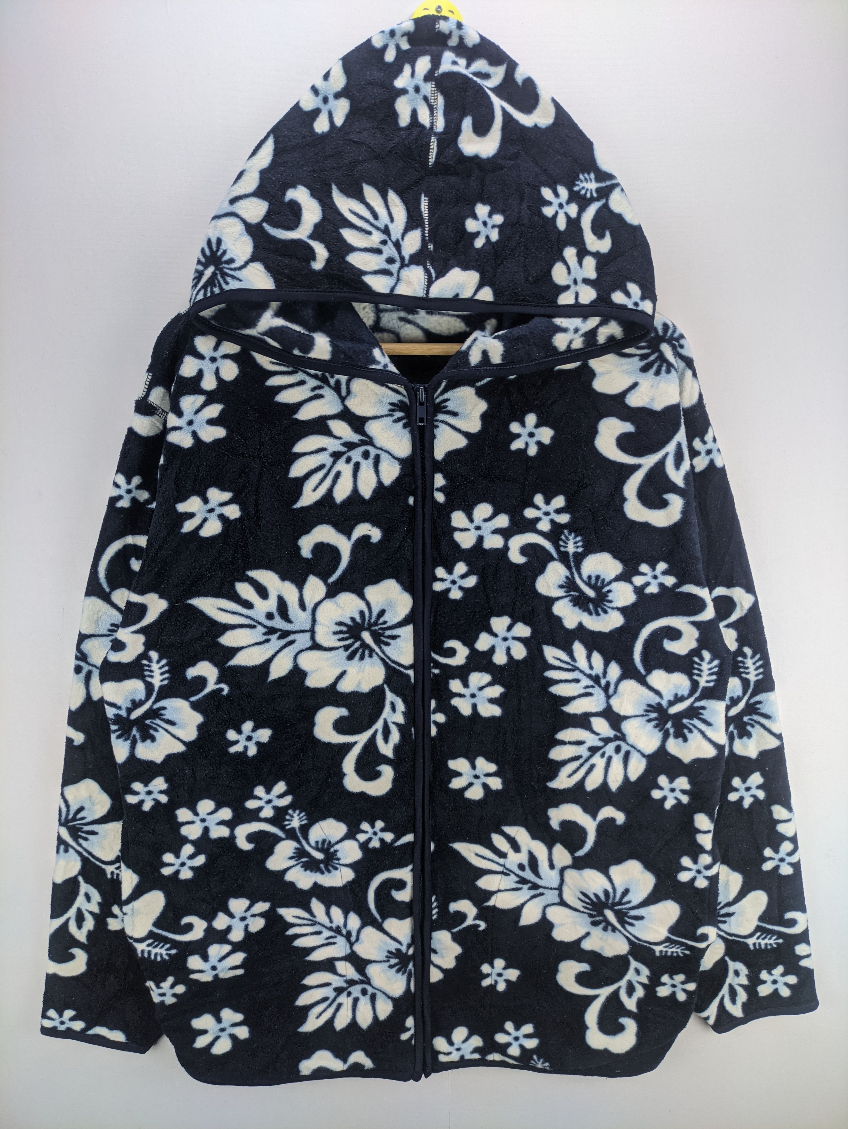 Steals🔥Vintage Jacket Zipper Up Floral by Antibal-listic - 1