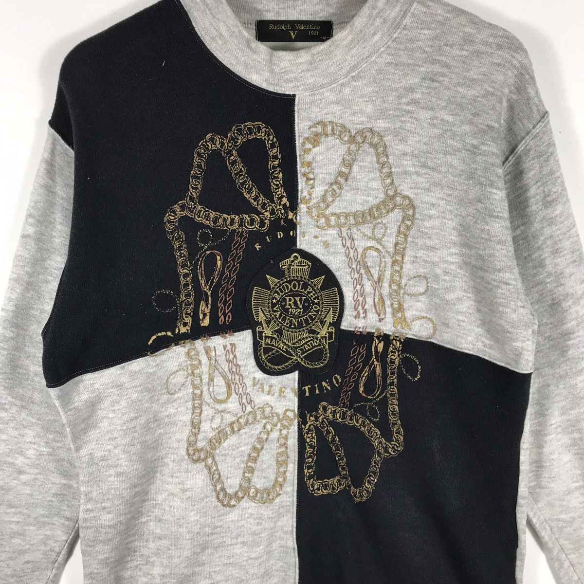 Rudolph Valentino Sweatshirt/ Rare Design/ Nice Design - 2