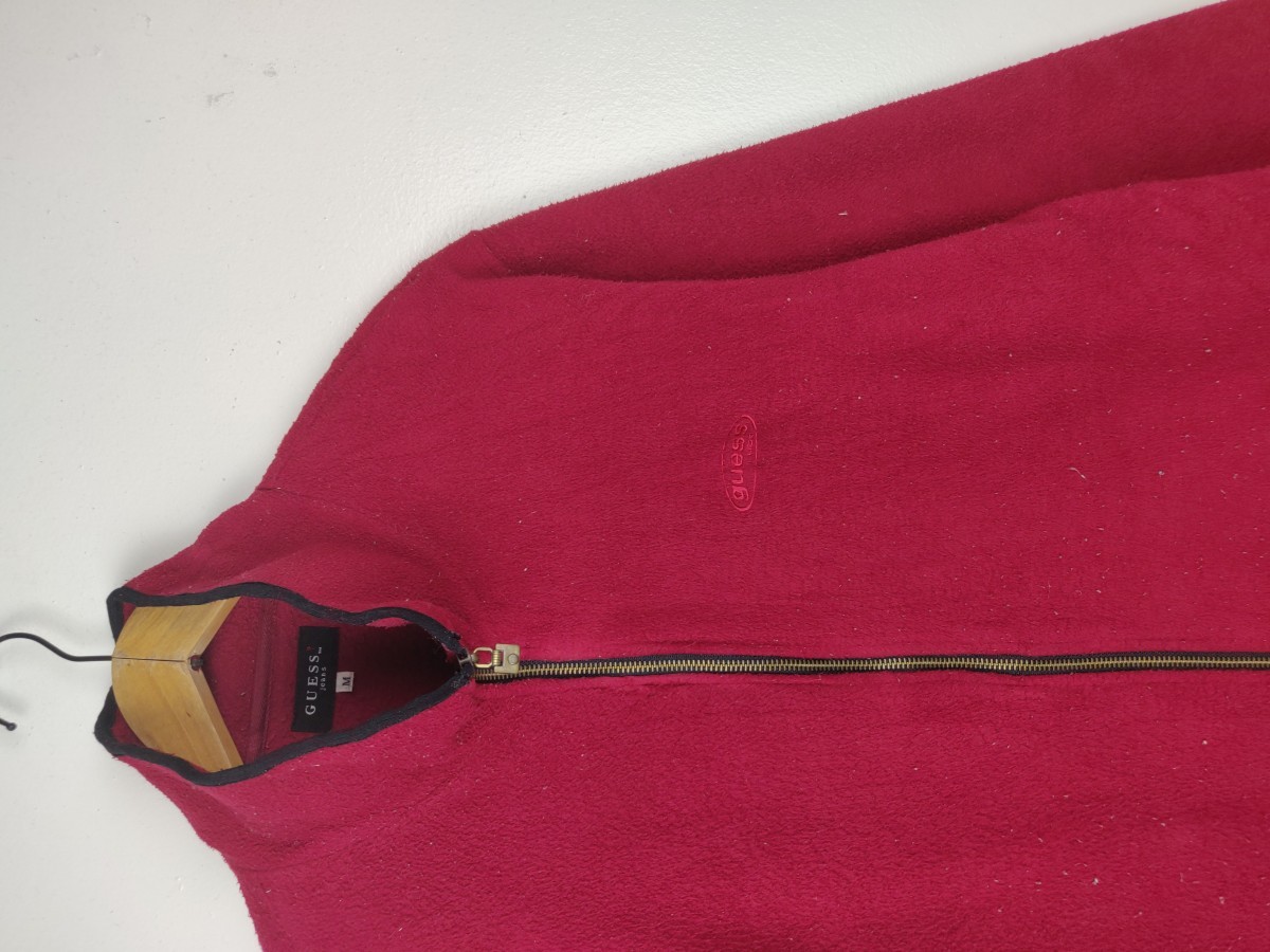 Georges Marciano - Jeans Fleece Sweater Zipper Jacket - 5
