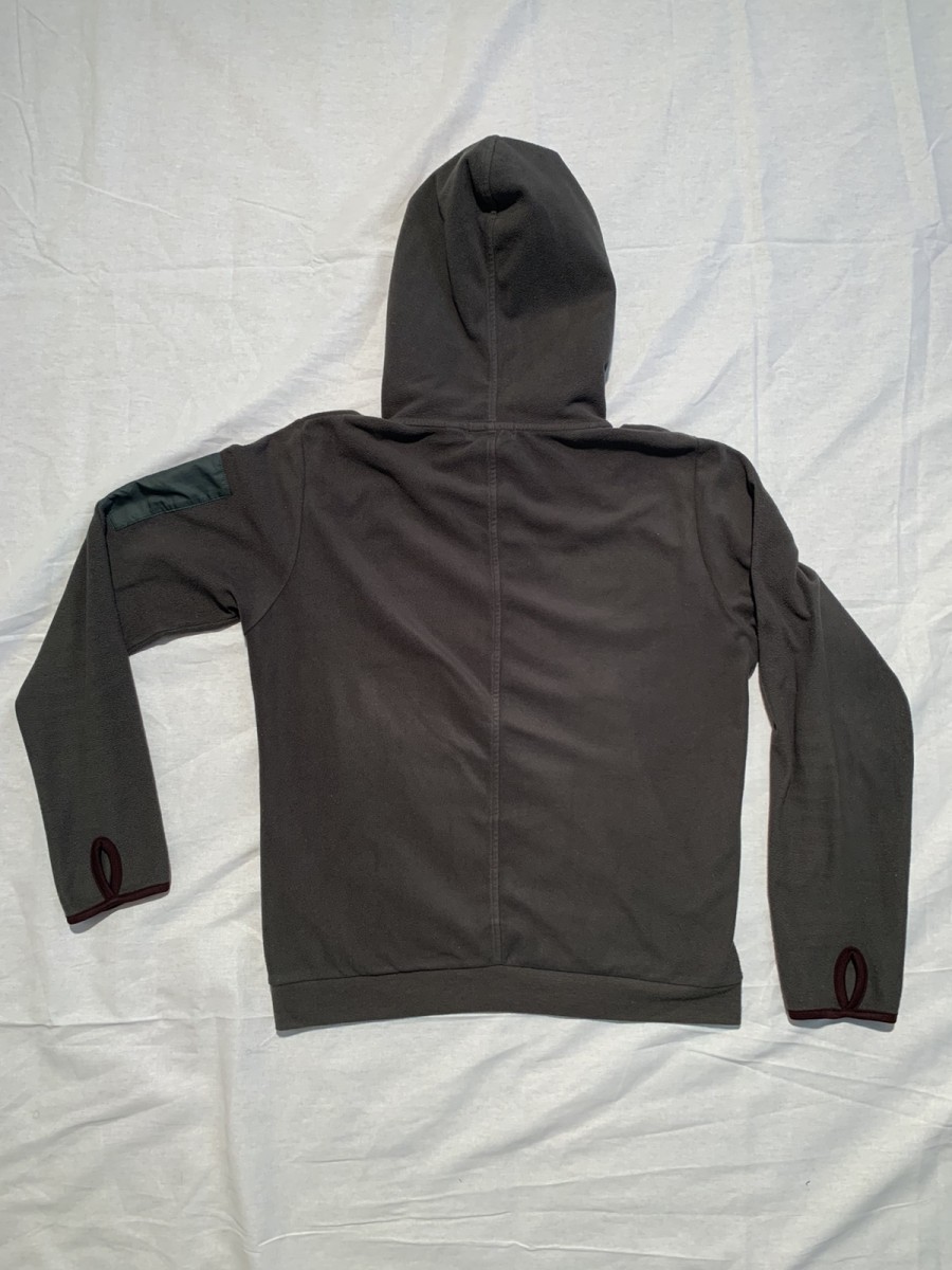 fleece runner jacket - 2