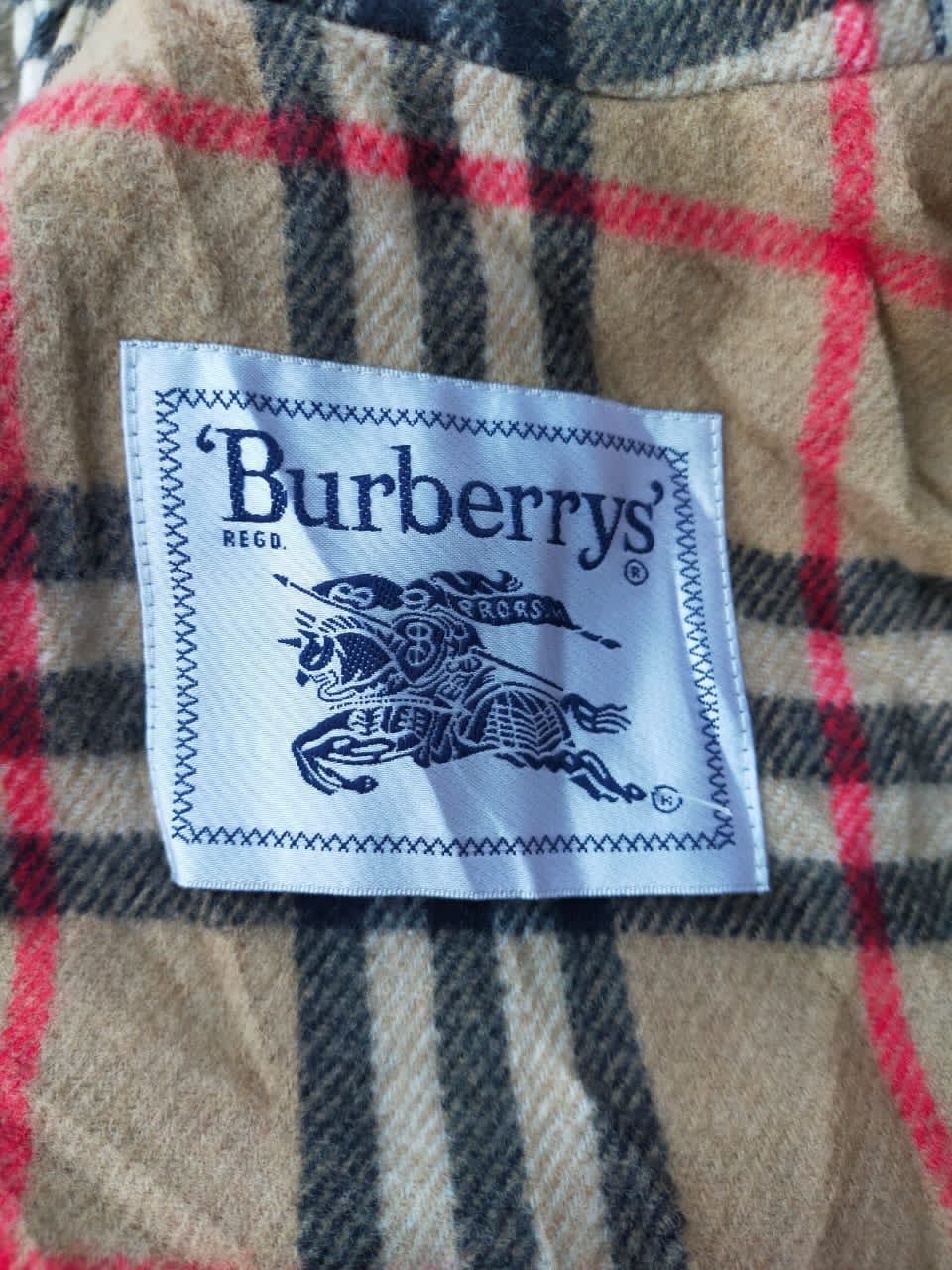 Vintage Burberry’s Wool Nova Check Hooded Parka - 16