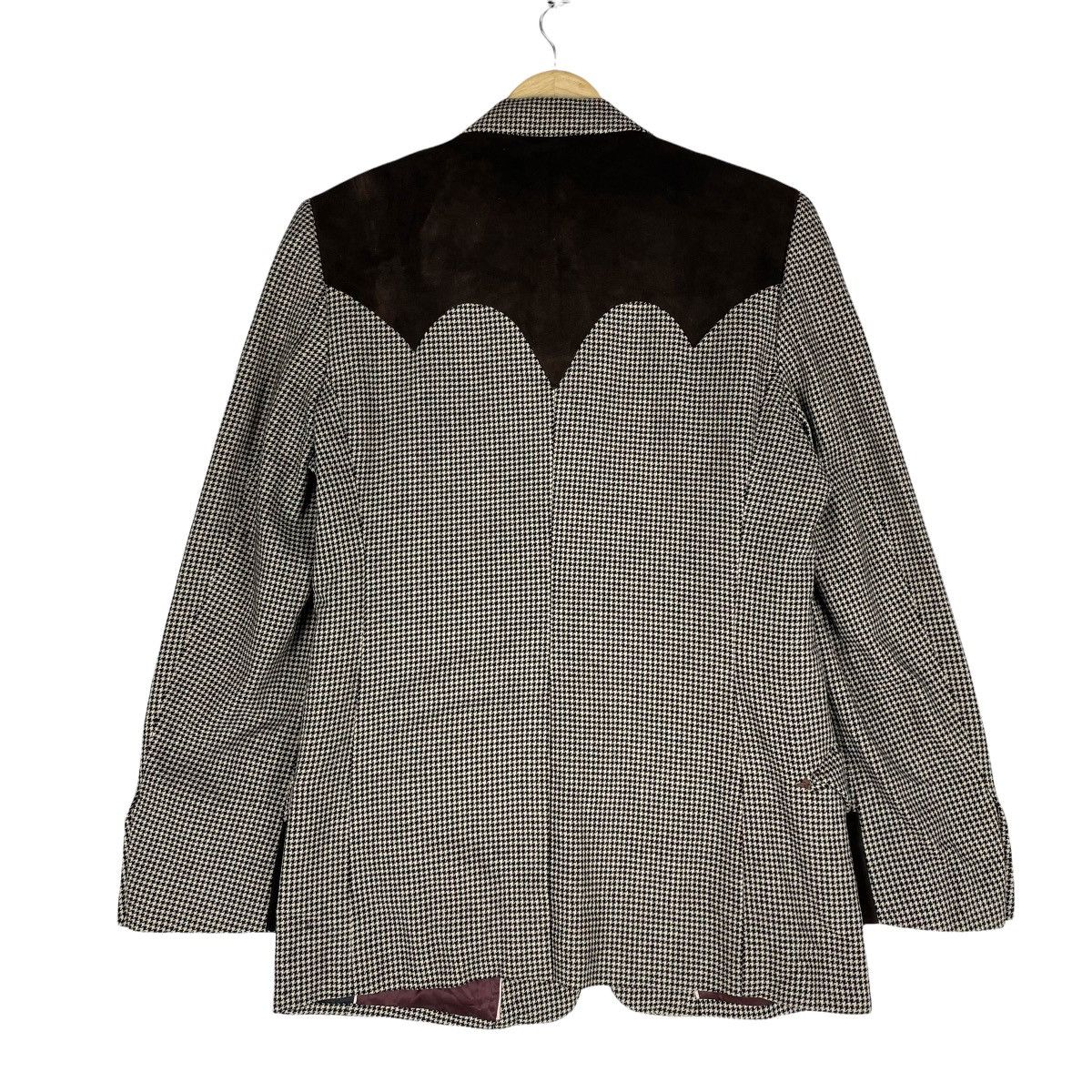 🔥PAUL SMITH London Classic Cowboy Sheep Leather Blazer Coat - 10