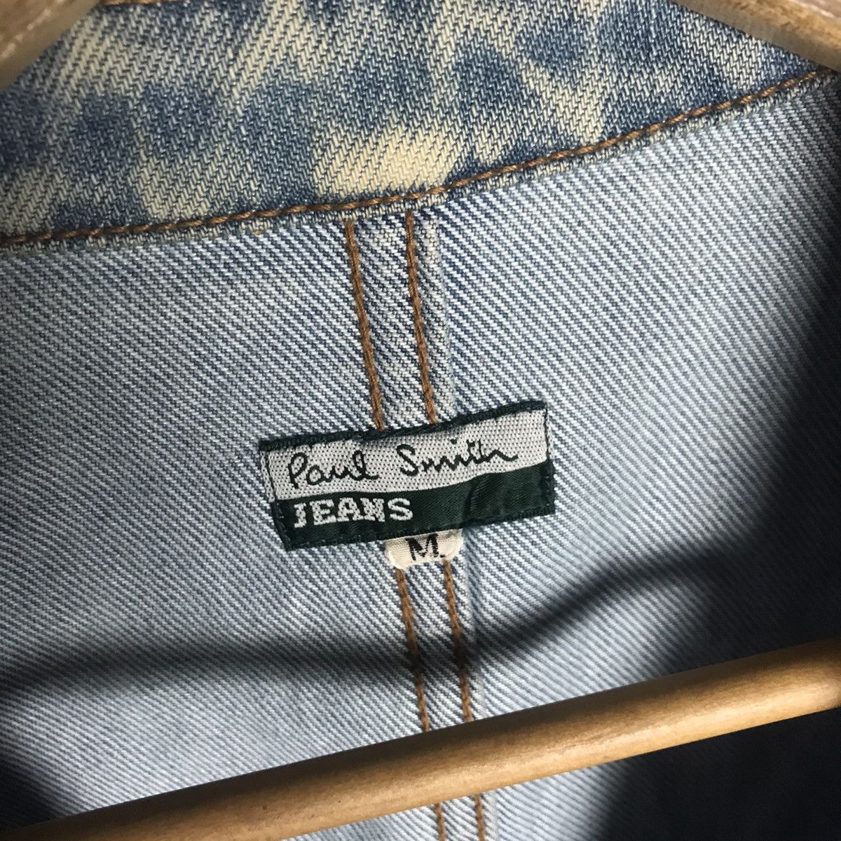 Rare paul smith jeans denim jacket medium size - 3