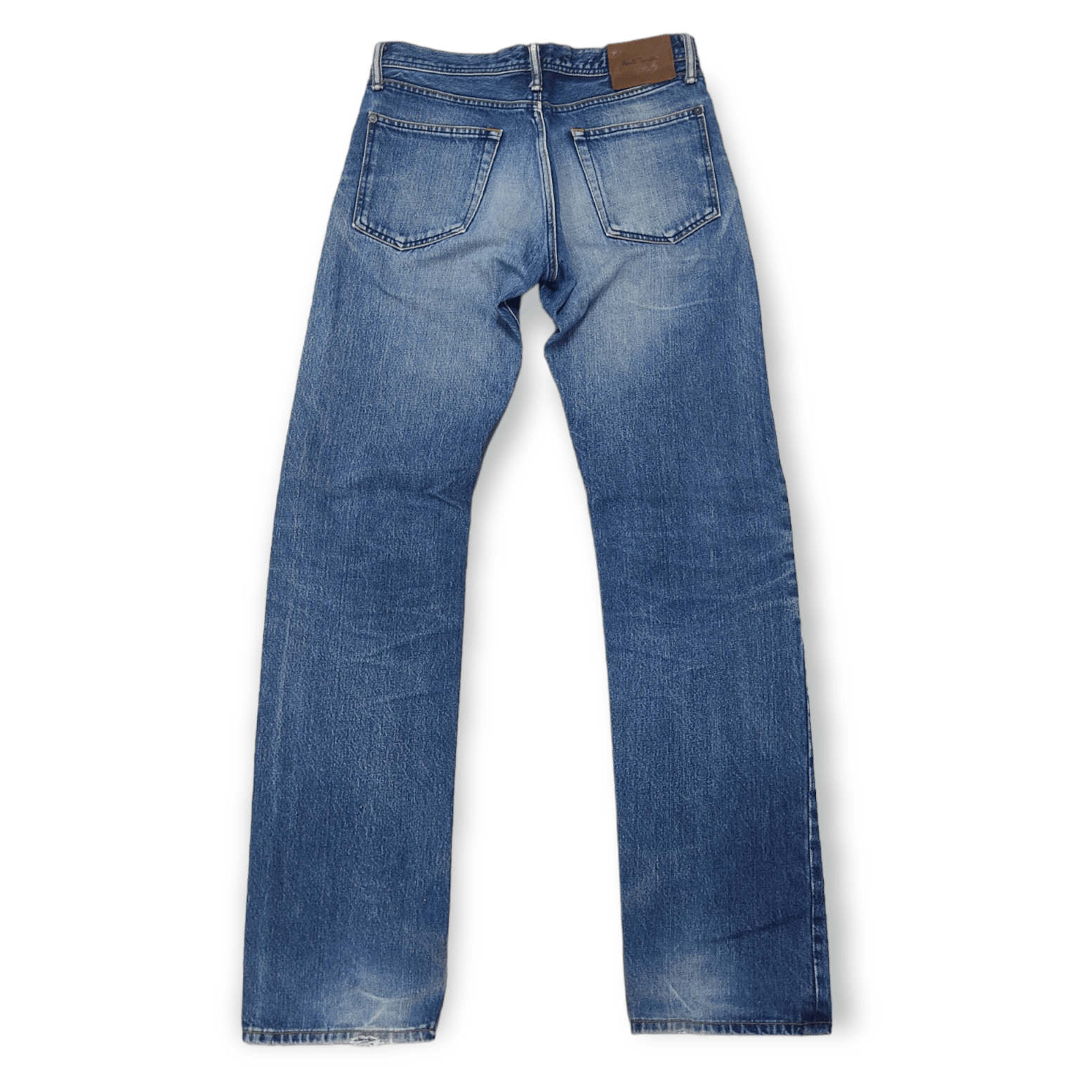 PAUL SMITH Jeans Distressed & Faded Denim Pants - 1