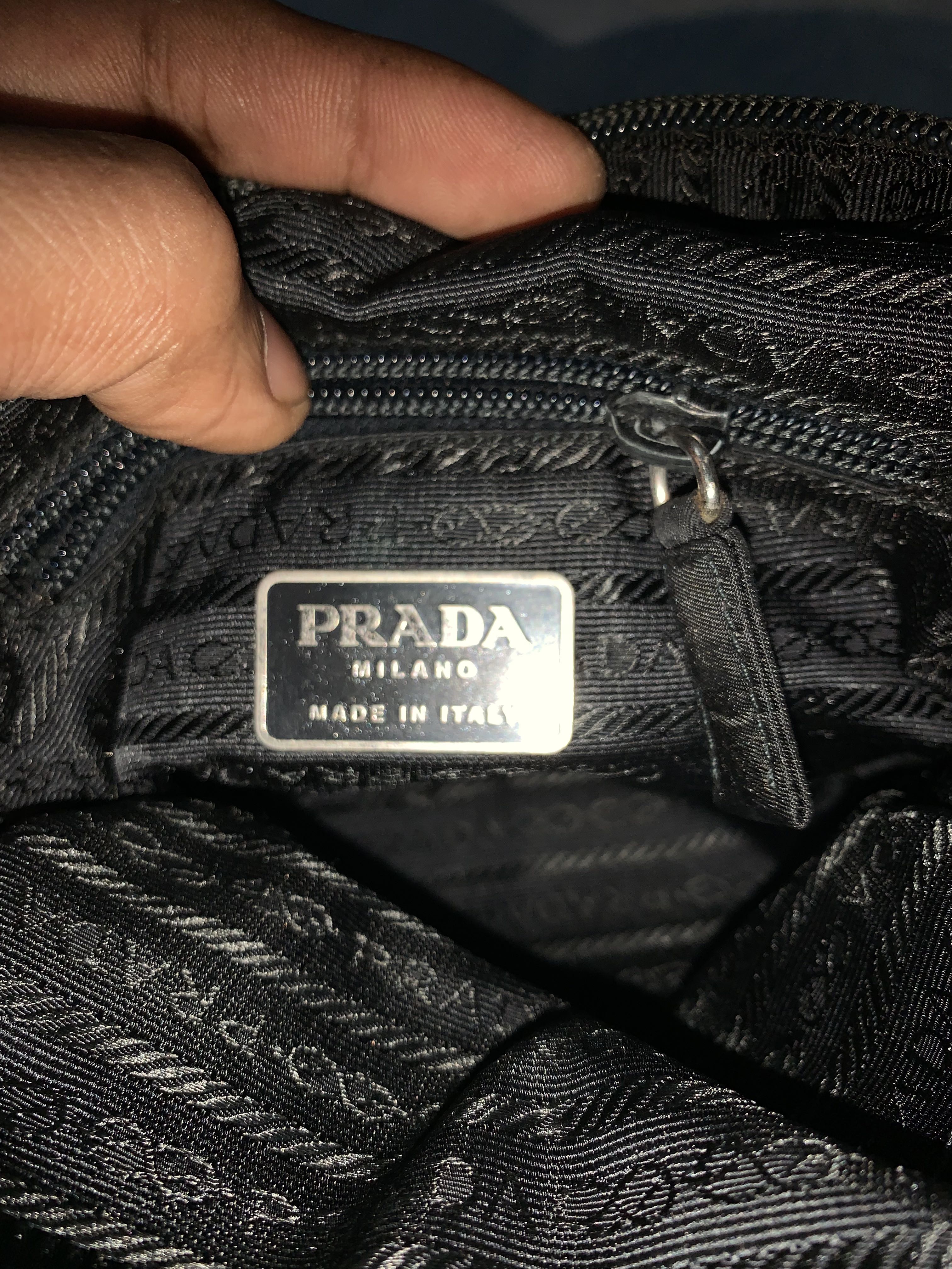Luxury Auth Prada Crosbody Bag - 7