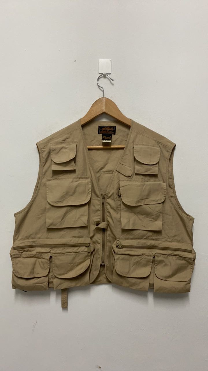 Vintage Eddie Bauer Vest Fishing Outdoor - 3