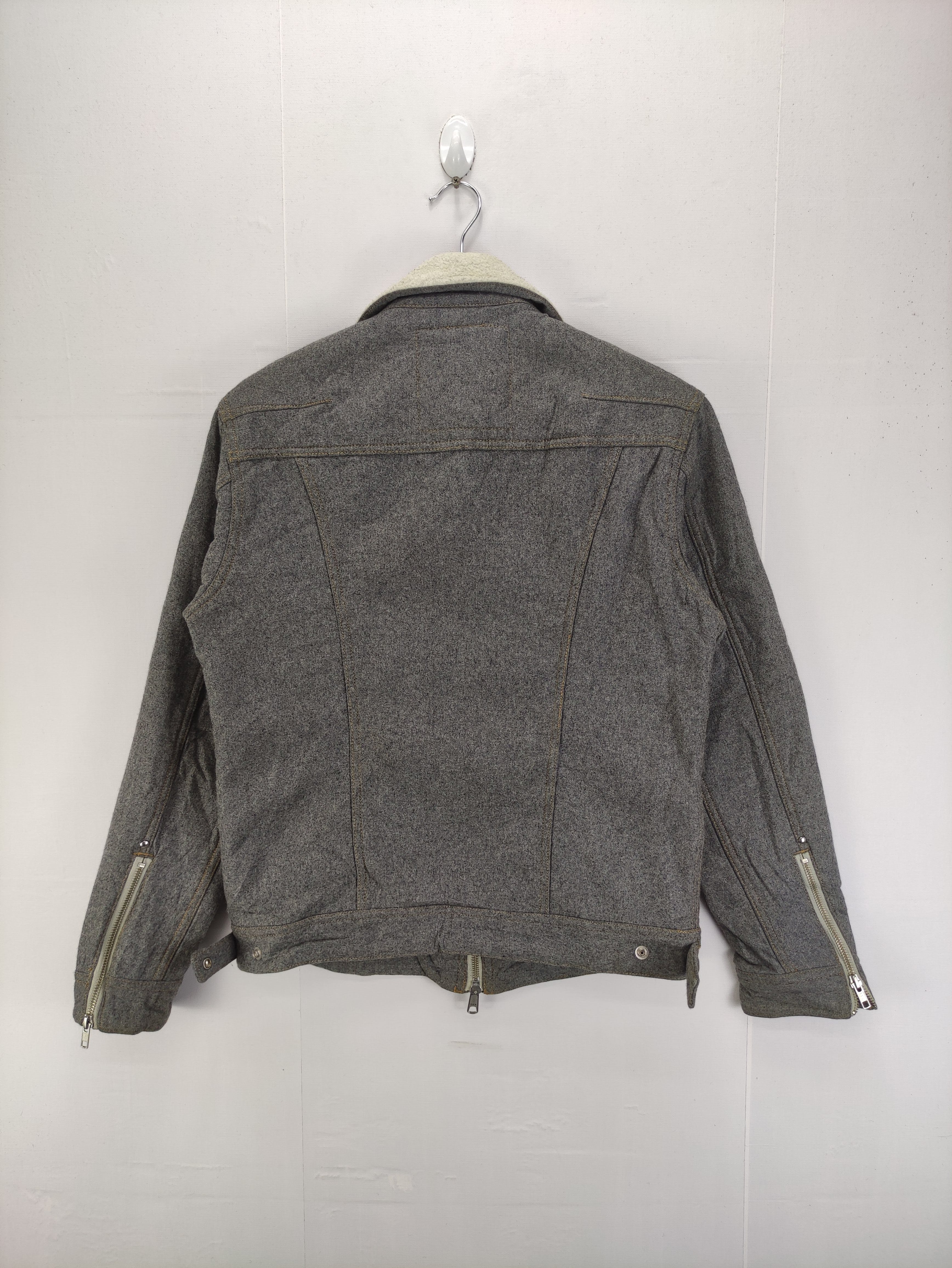 Vintage RattleTrap Wool Jacket Zipper Lining Fleece - 9