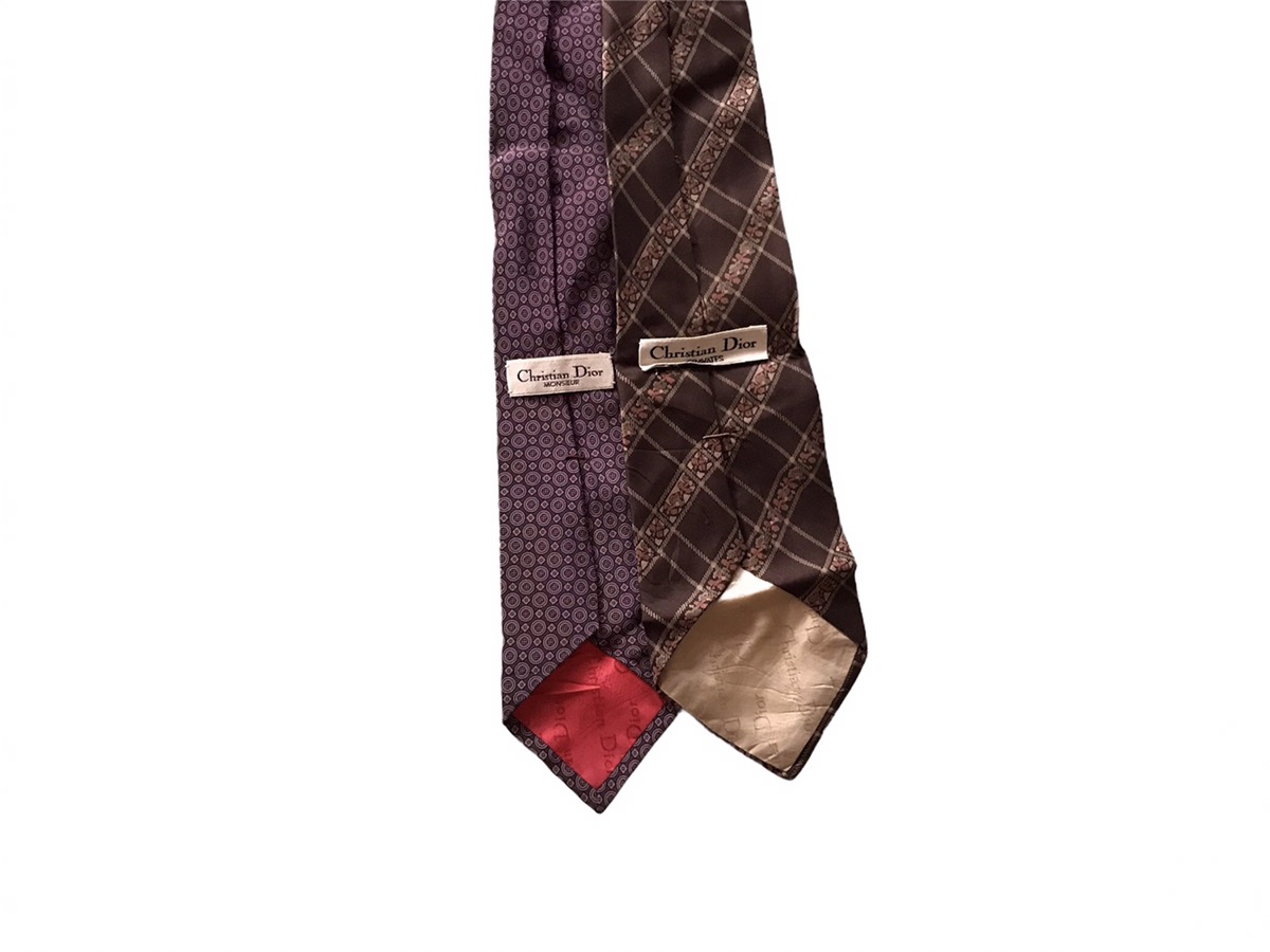 2pcs Christian Dior Necktie - 2