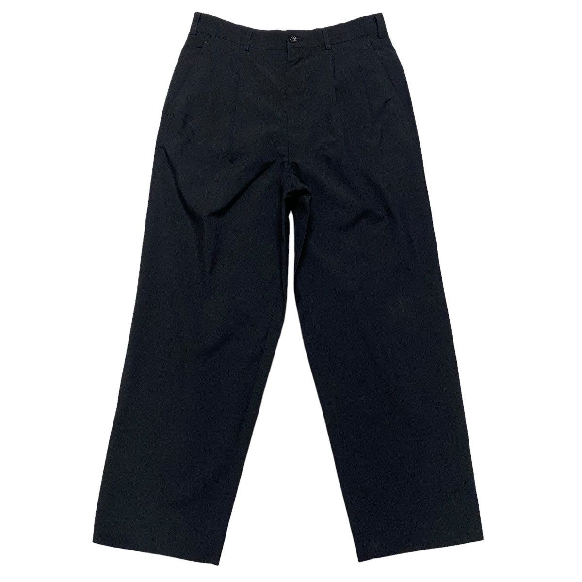 AD1989 Comme des Garcons Homme Deux Wool Baggy Pants - 1