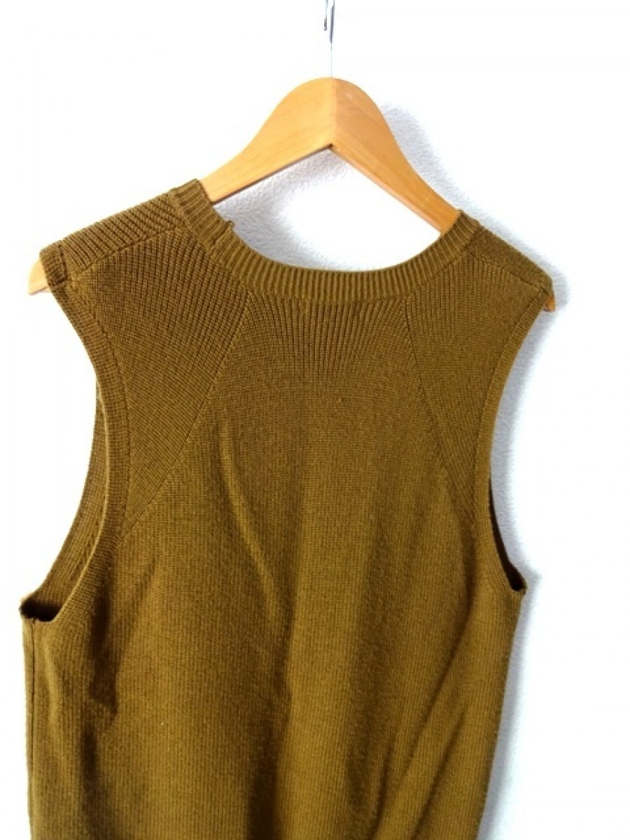 Steven Alan - wool brown vest XL - 5