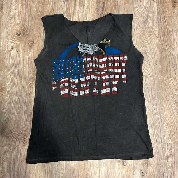 SWELL Rockin USA Montgomery Gentry Graphic Rock Muscle Tee - 2