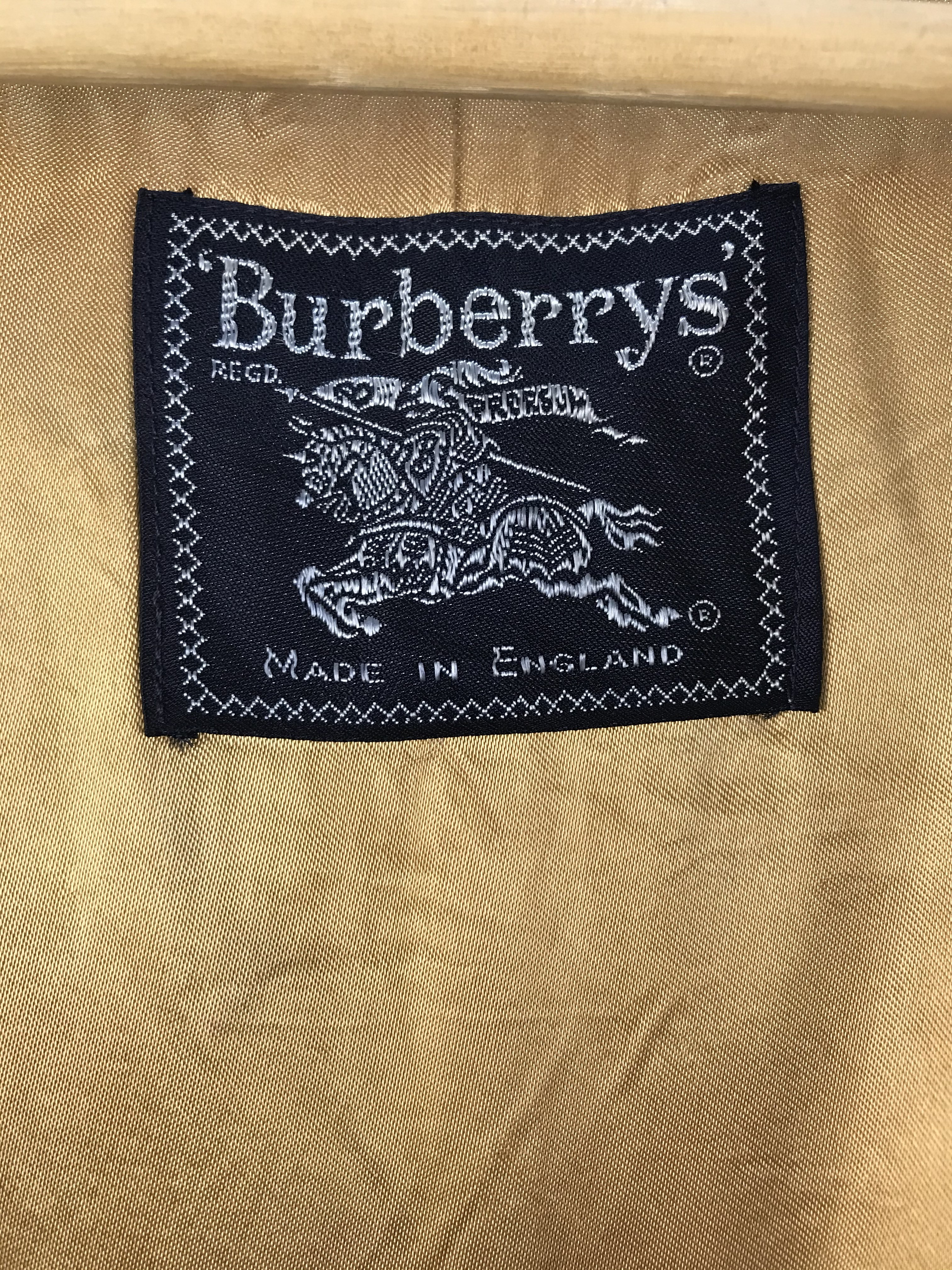 Vintage Burberrys Trench Coat Jacket - 10