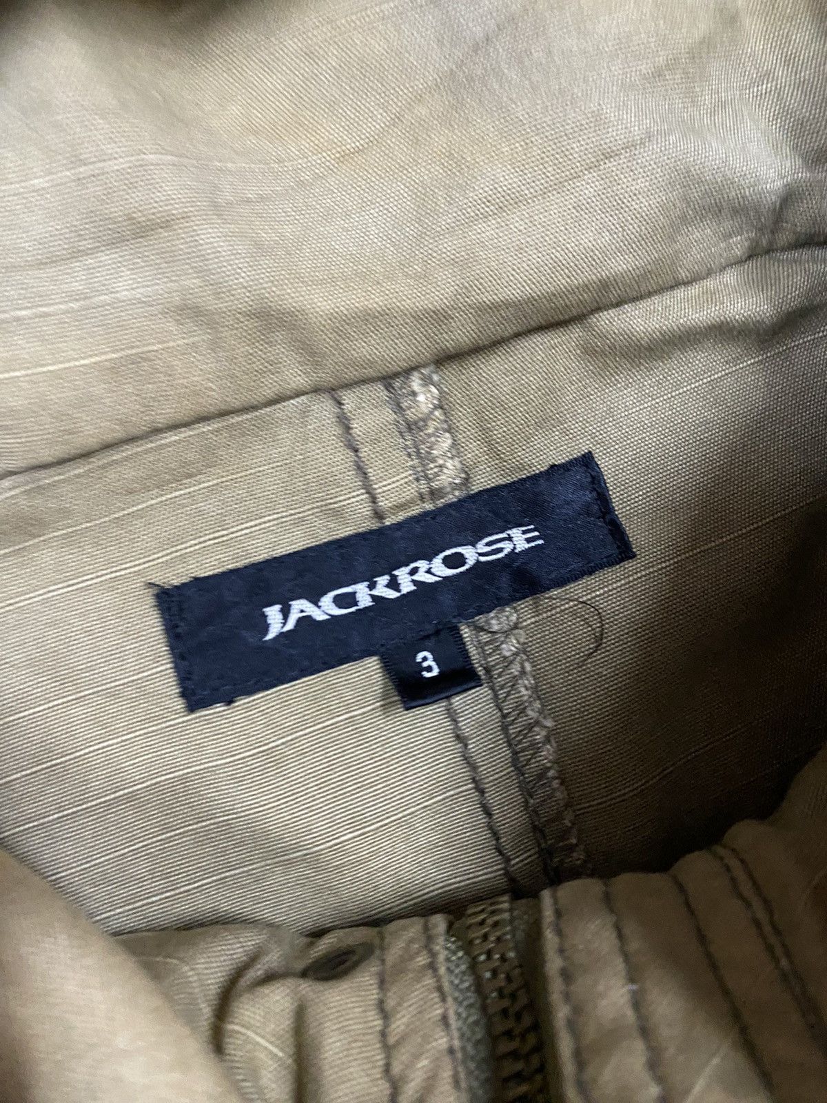 Vtg🎈Jackrose Field M-65 Multipocket Hidden Hooded Jacket - 13