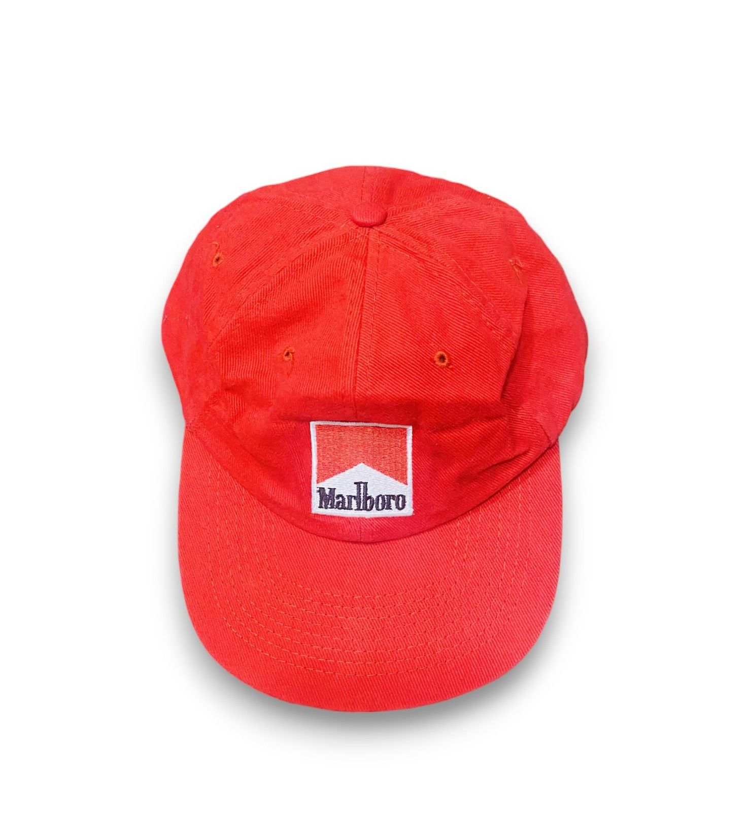 Marlboro Vintage Cap Snapback Red 90s Y2K Hat - 2