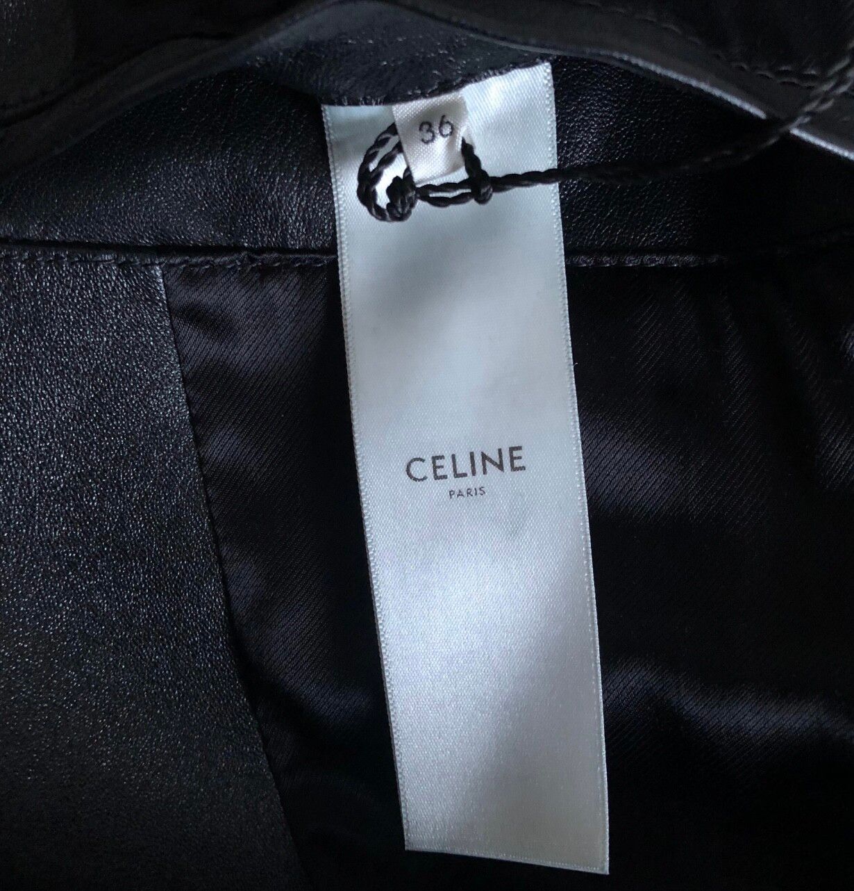 Celine biker Leather Jacket - 6