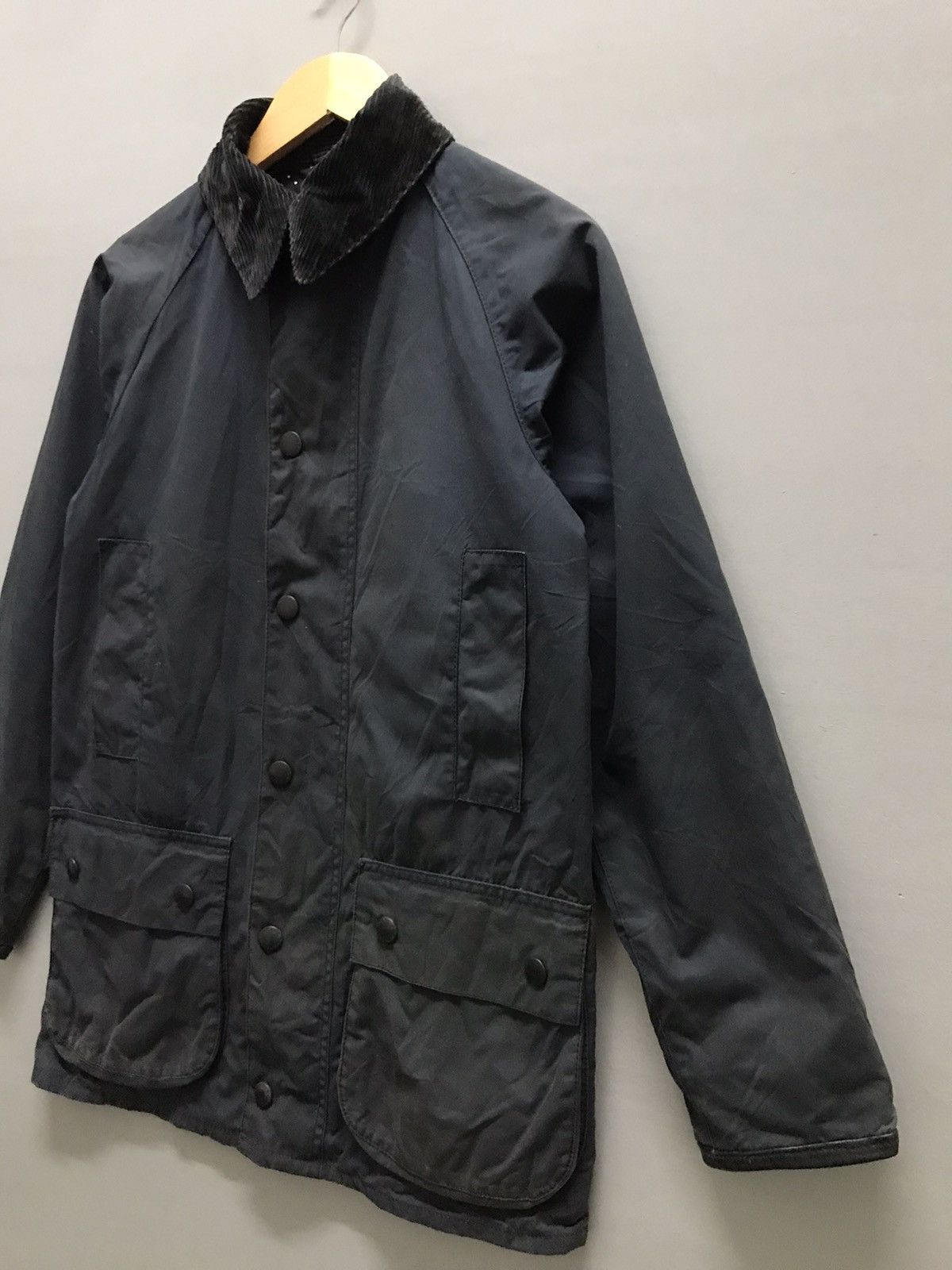 Vintage Barbour Waxed Cotton Parka Jacket - 3