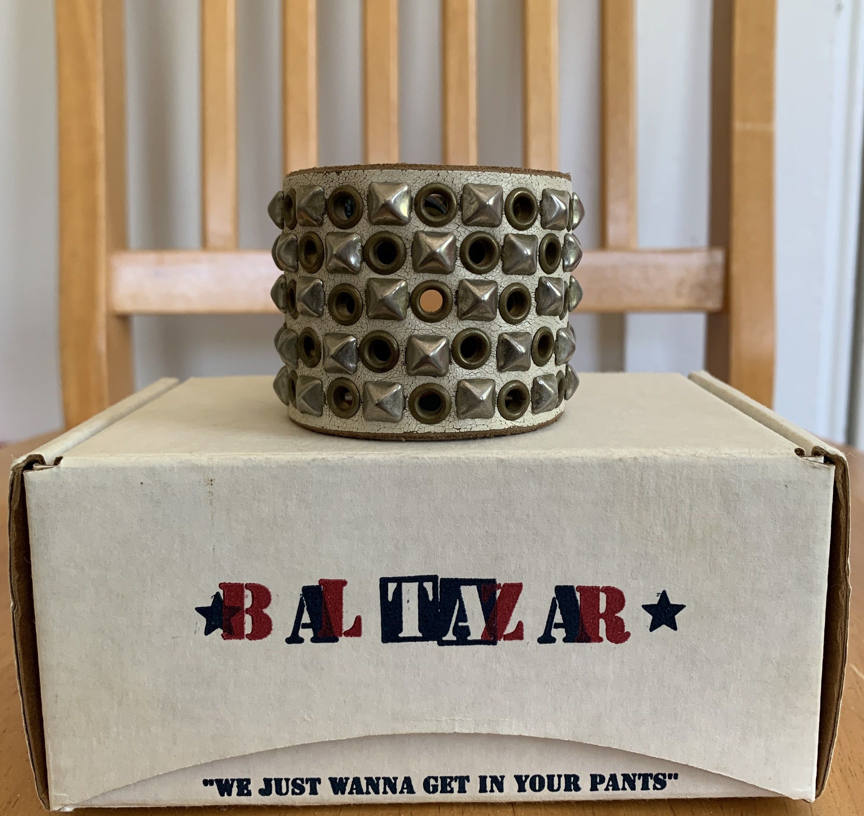 Hysteric Glamour x Baltazar Studded Leather Bracelet + Box - 7