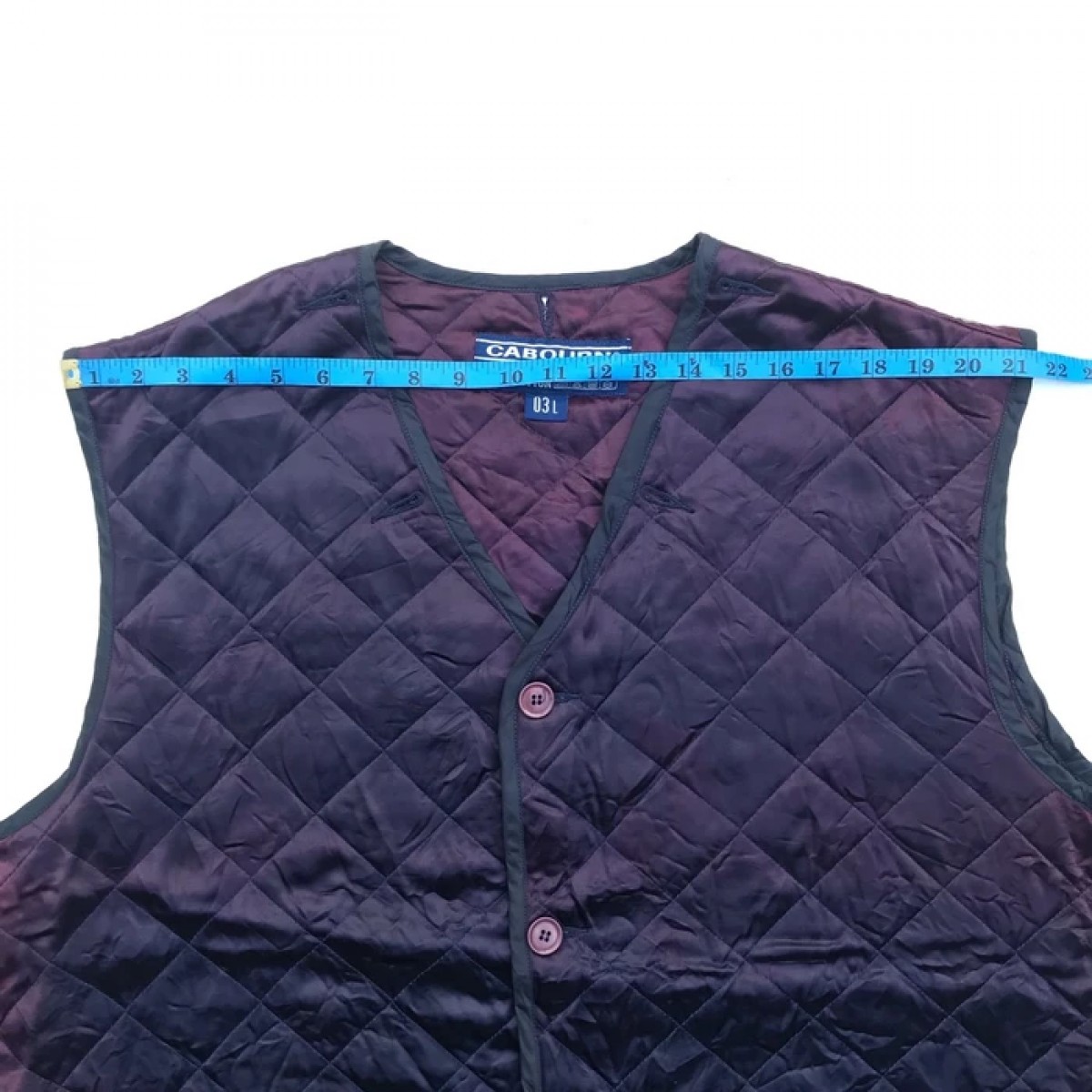 Vintage Quilted Vest - 7