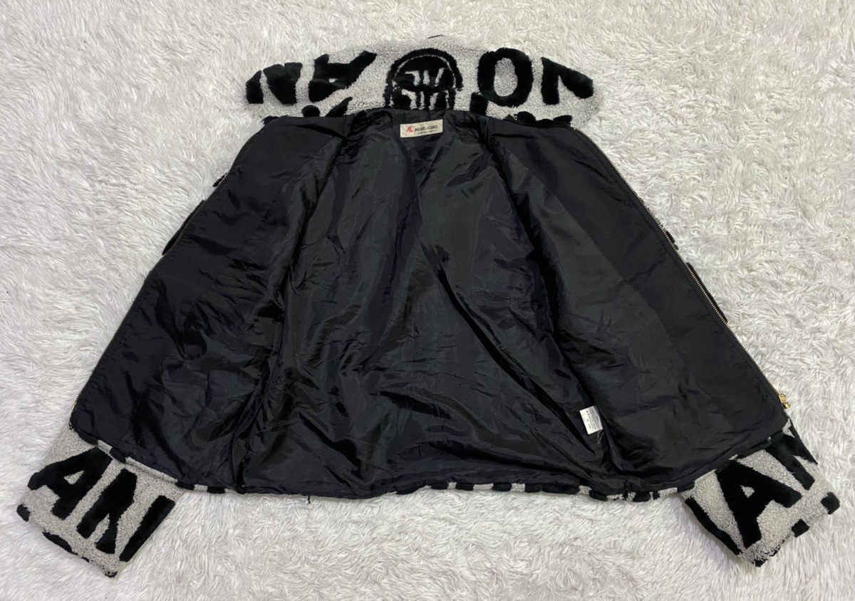 Japanese Brand - Andre Luciano Spellout Fullprint Jacket Nice Design - 8
