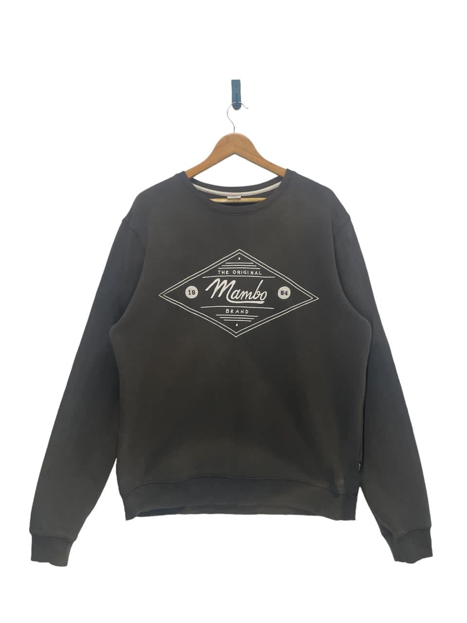 Vintage Mambo Spell Out Logo Crewneck Sweatshirt - 1