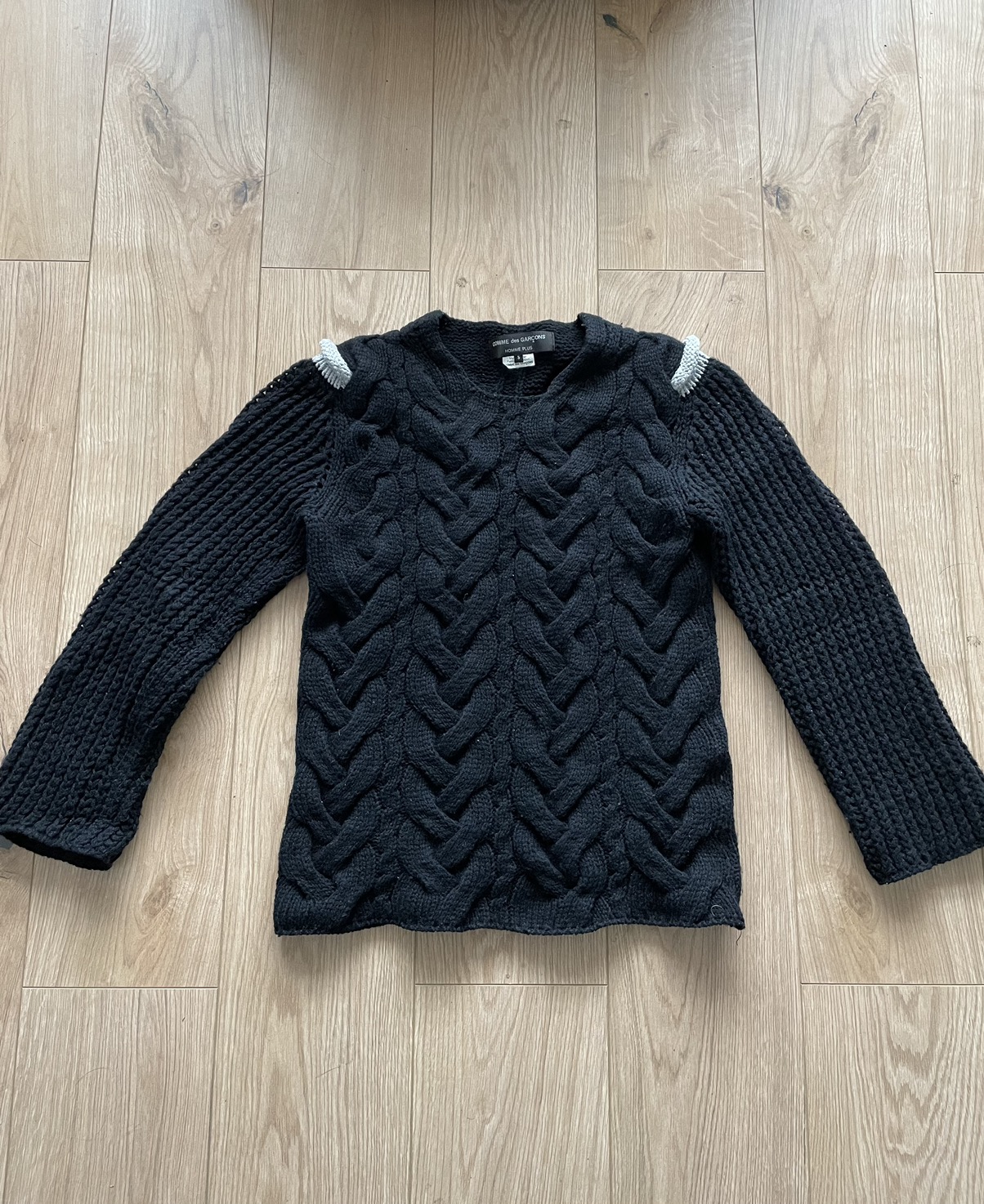 Comme des Garcons Homme Plus two pattern knit - 1