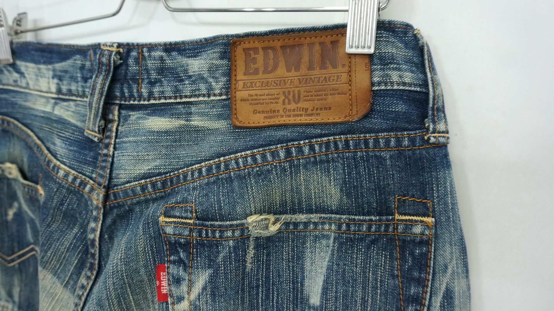 Steals! EDWIN Exclusive Vintage Distressed Jeans - 10