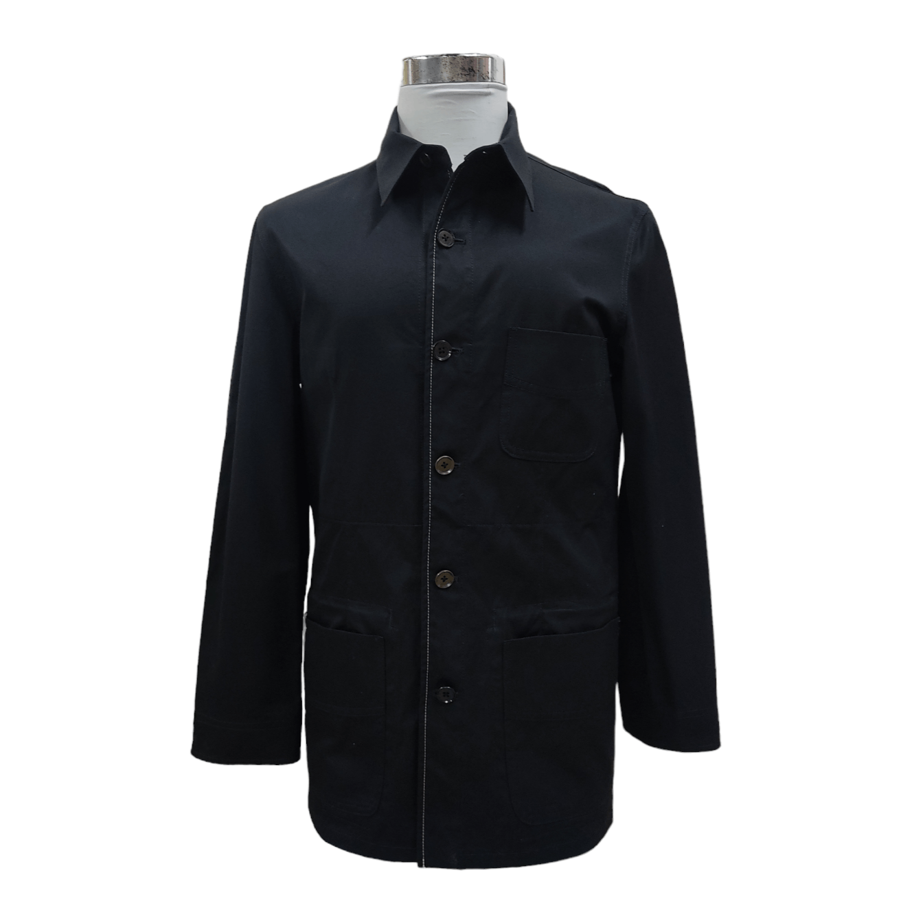 Y's By YOHJI YAMAMOTO Minimalist Gentleman Chore Jacket - 4