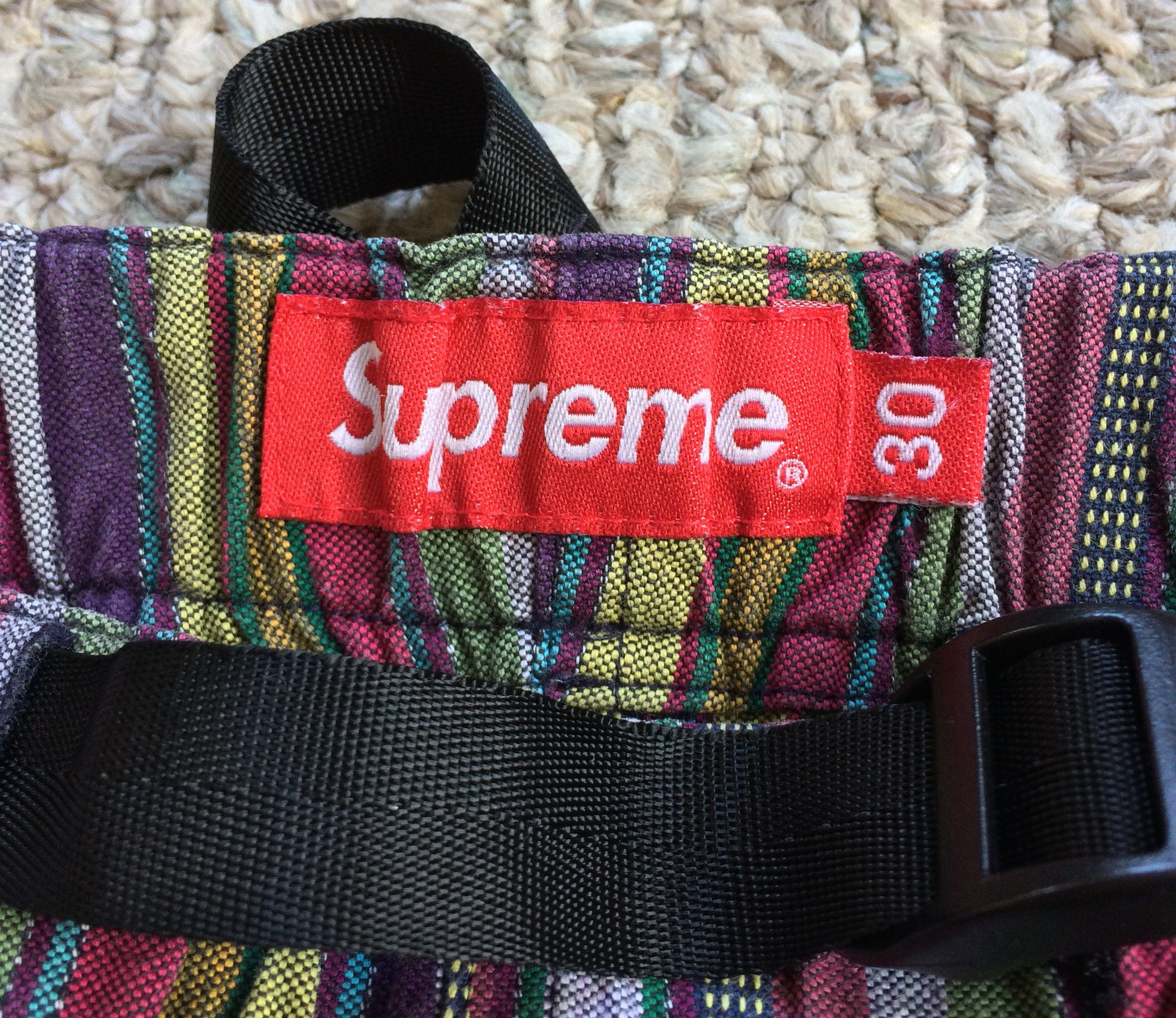 S/S 2014 Supreme Madras Belted Shorts - 3