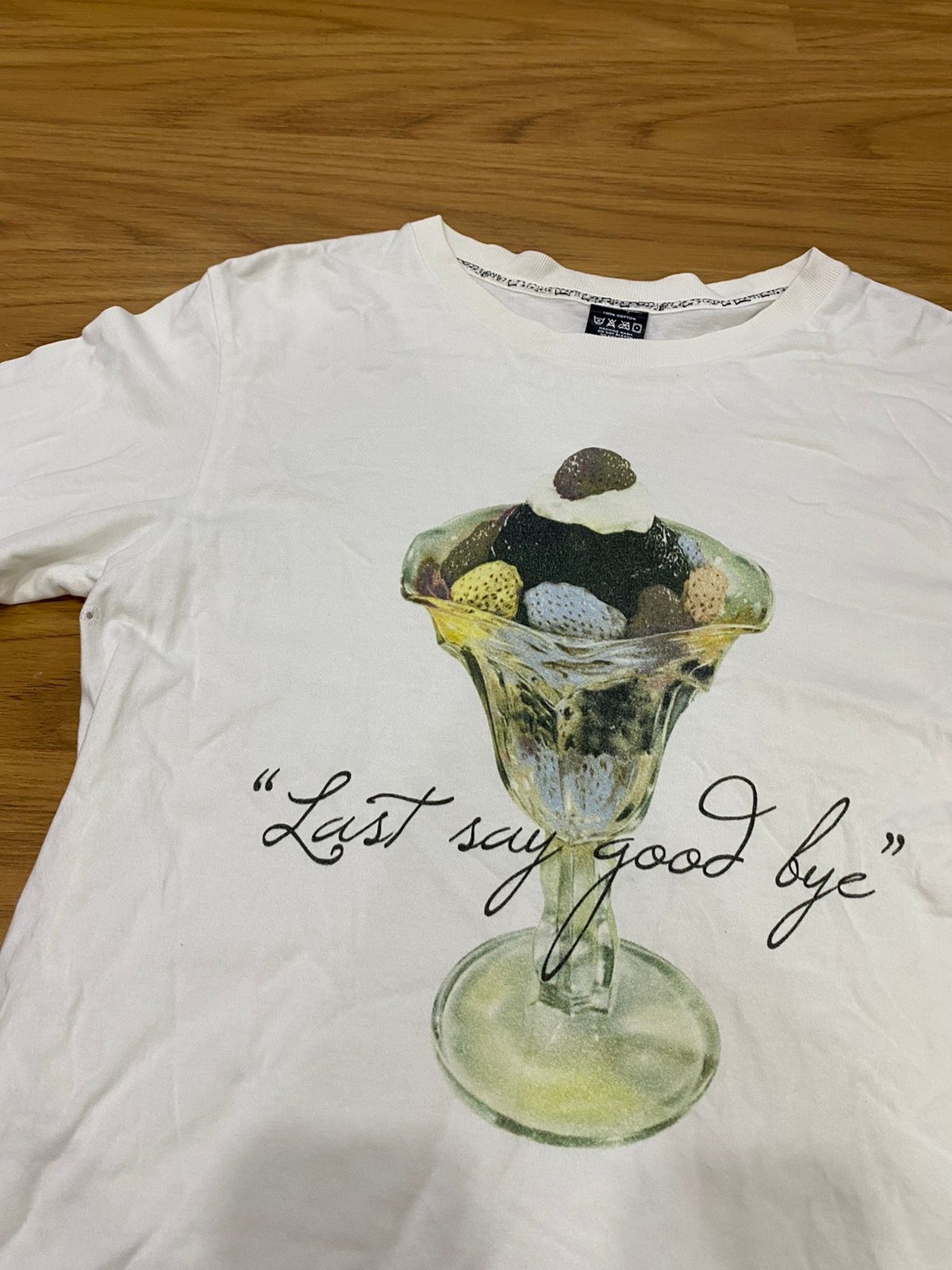 Number Nine “Last Say Goodbye” Eyescream T-Shirt - 4