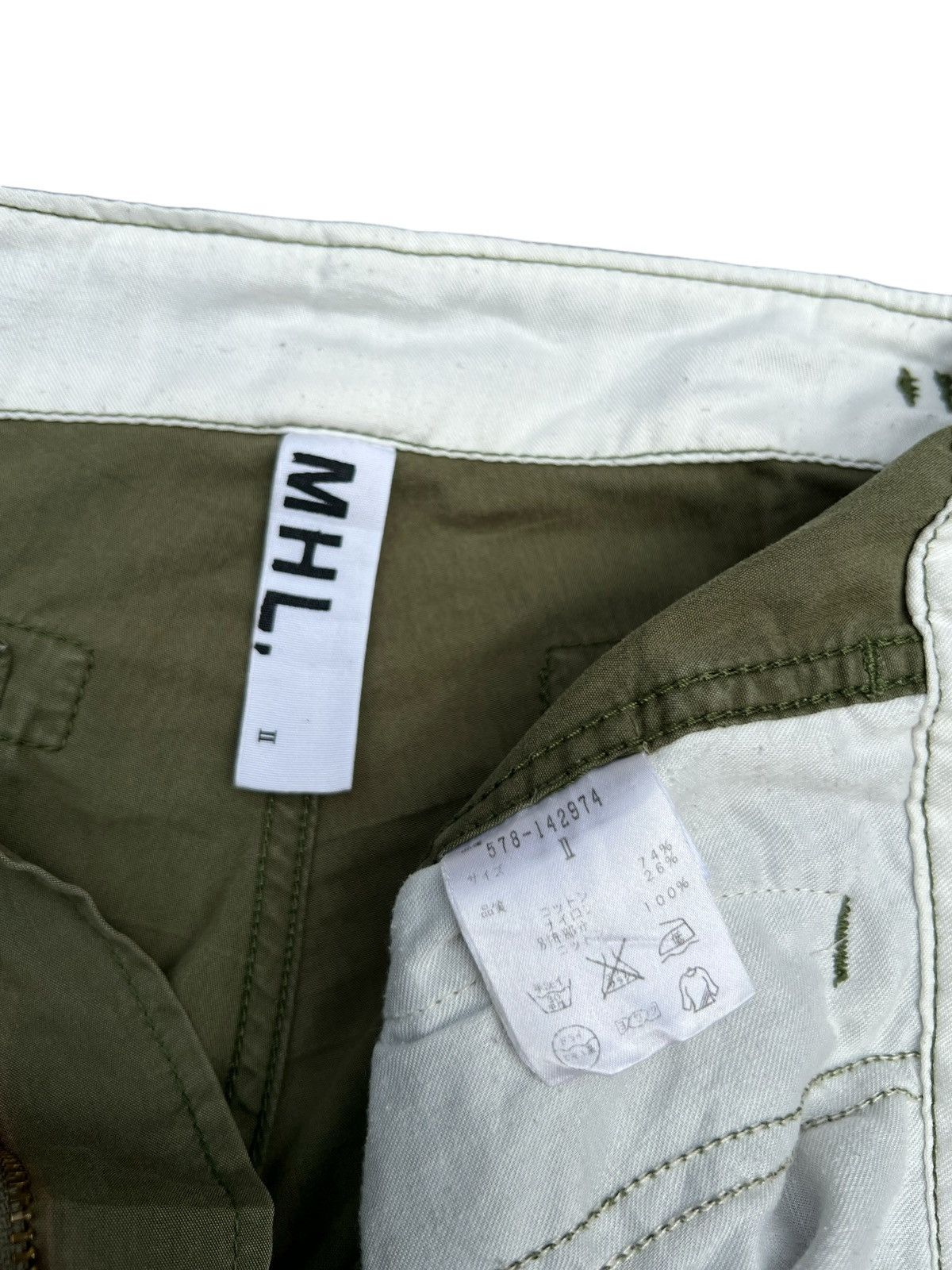 Margaret Howell MHL Sunfaded Parachute Cargo Pants 30x32 - 7