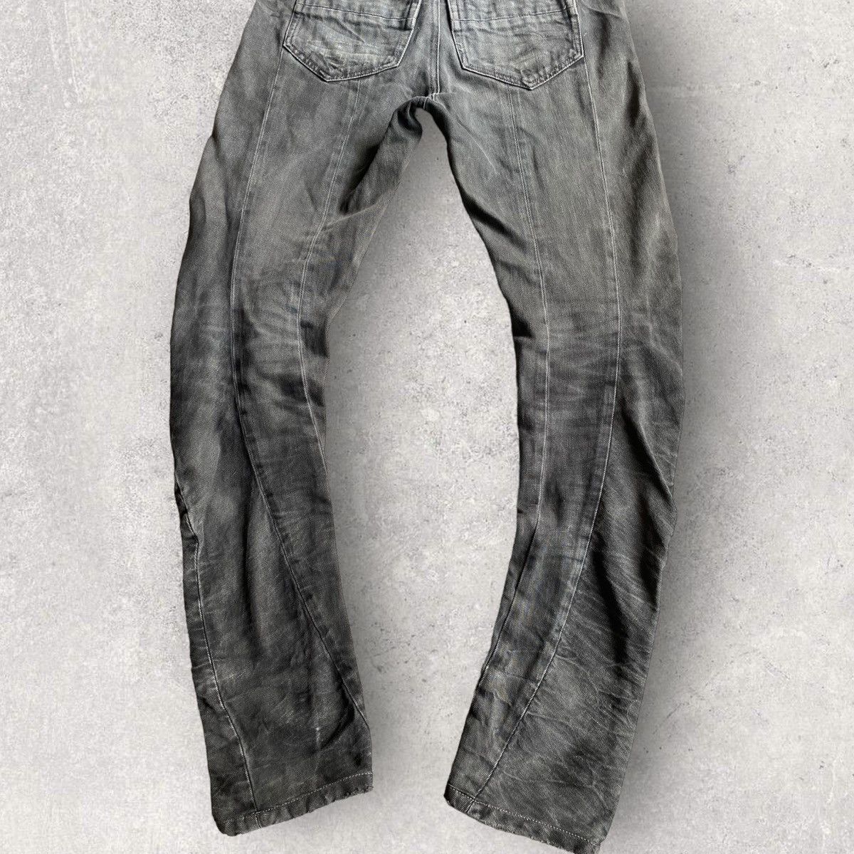 Archive AW11 Halo Twisted Spiral Denim Jeans - 7