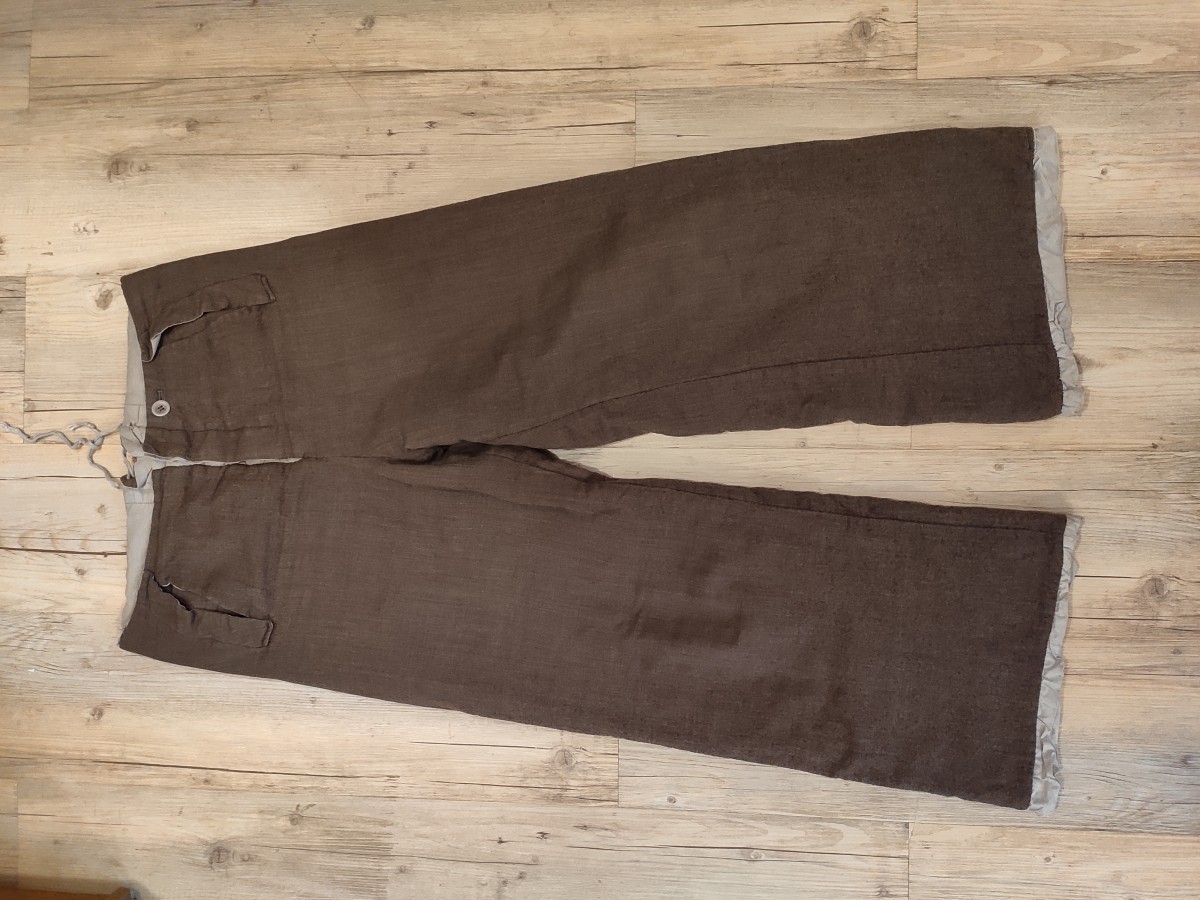 Volga Volga - Reversible double layer wide trousers.Like Paul Harnden - 1