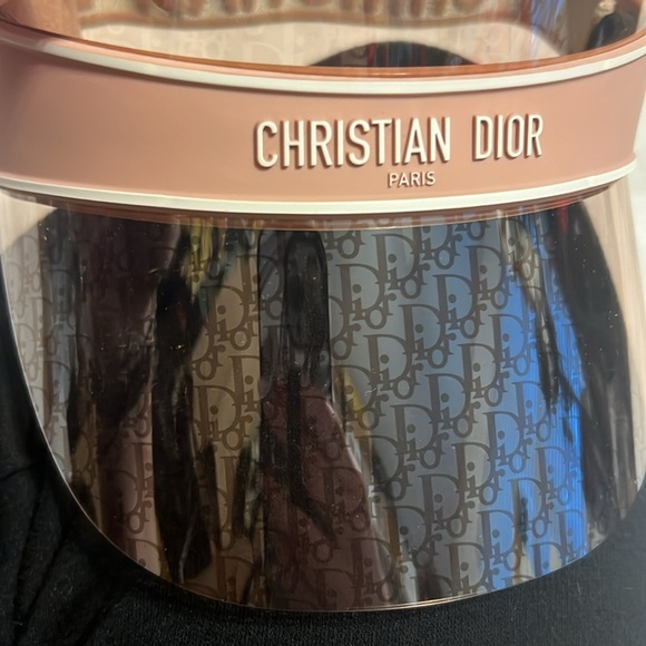 Dior DiorClub VIU Pink Shield Visor Sunglasses - 12