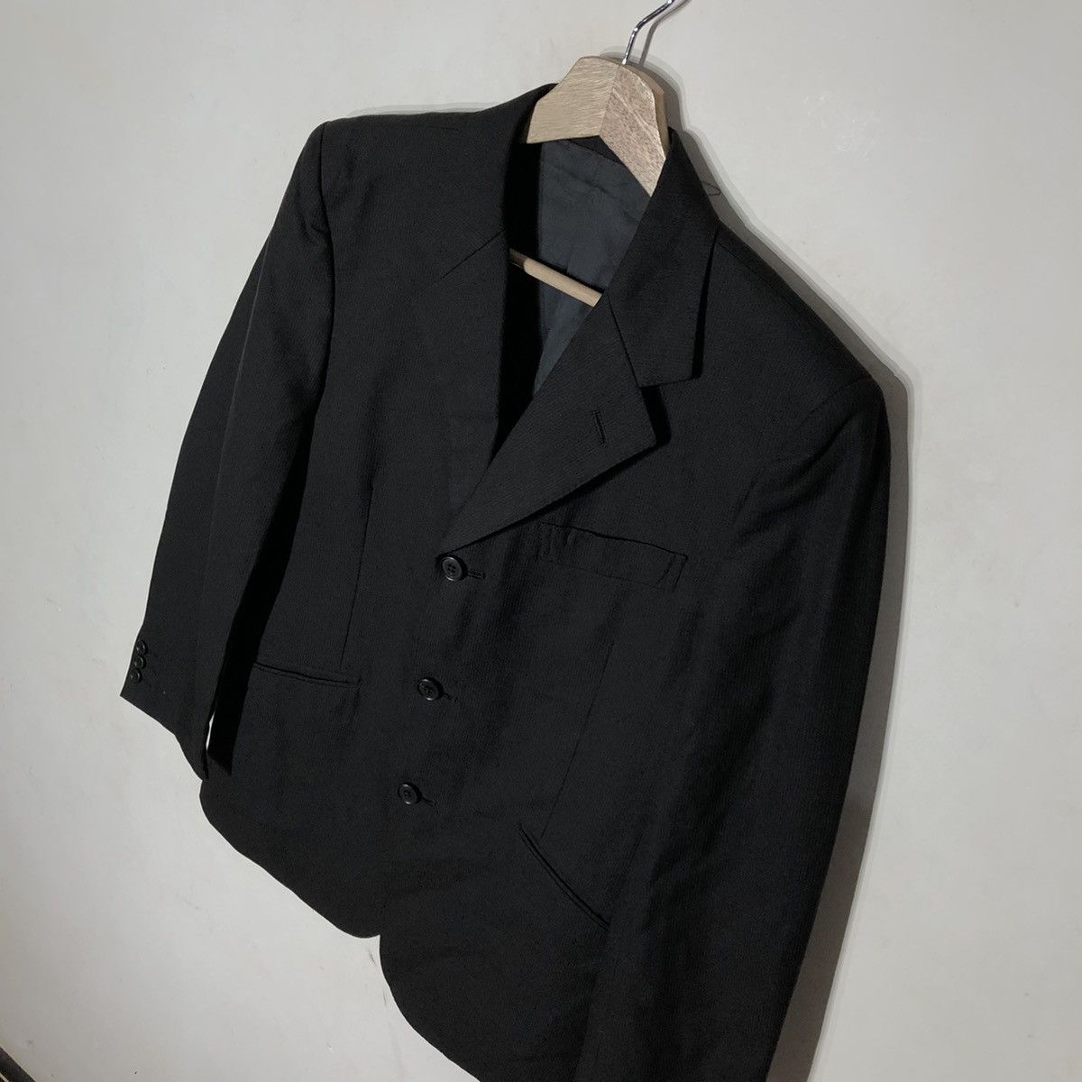 YOHJI YAMAMOTO SIGN A.A.R D'URBAN CASUAL COAT - 4